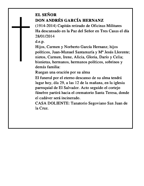 Don Andrés García Hernanz