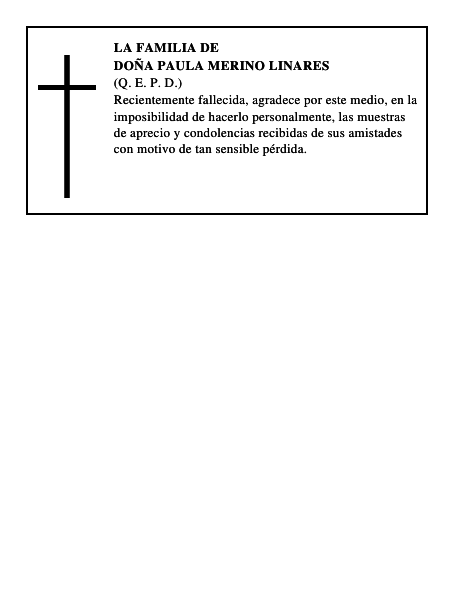 Doña Paula Merino Linares