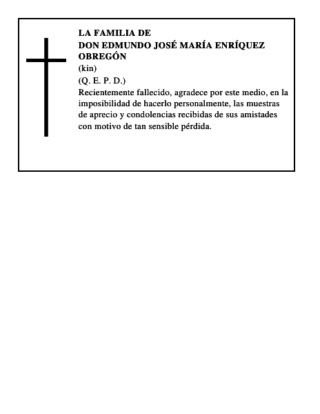 Don Edmundo José María Enríquez Obregón