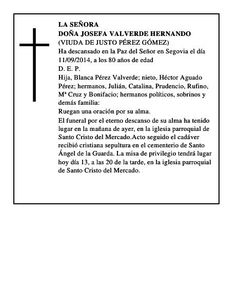 Doña Josefa Valverde Hernando