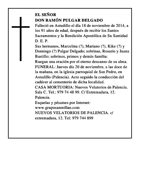 Don Ramón Pulgar Delgado