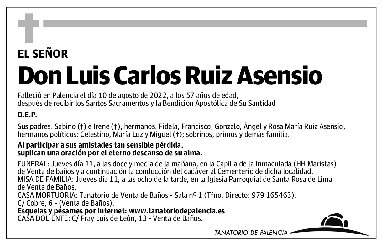 Don Luis Carlos Ruiz Asensio