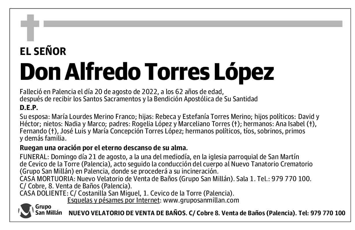 Don Alfredo Torres López