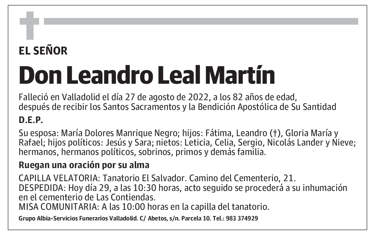 Leandro Leal Martín
