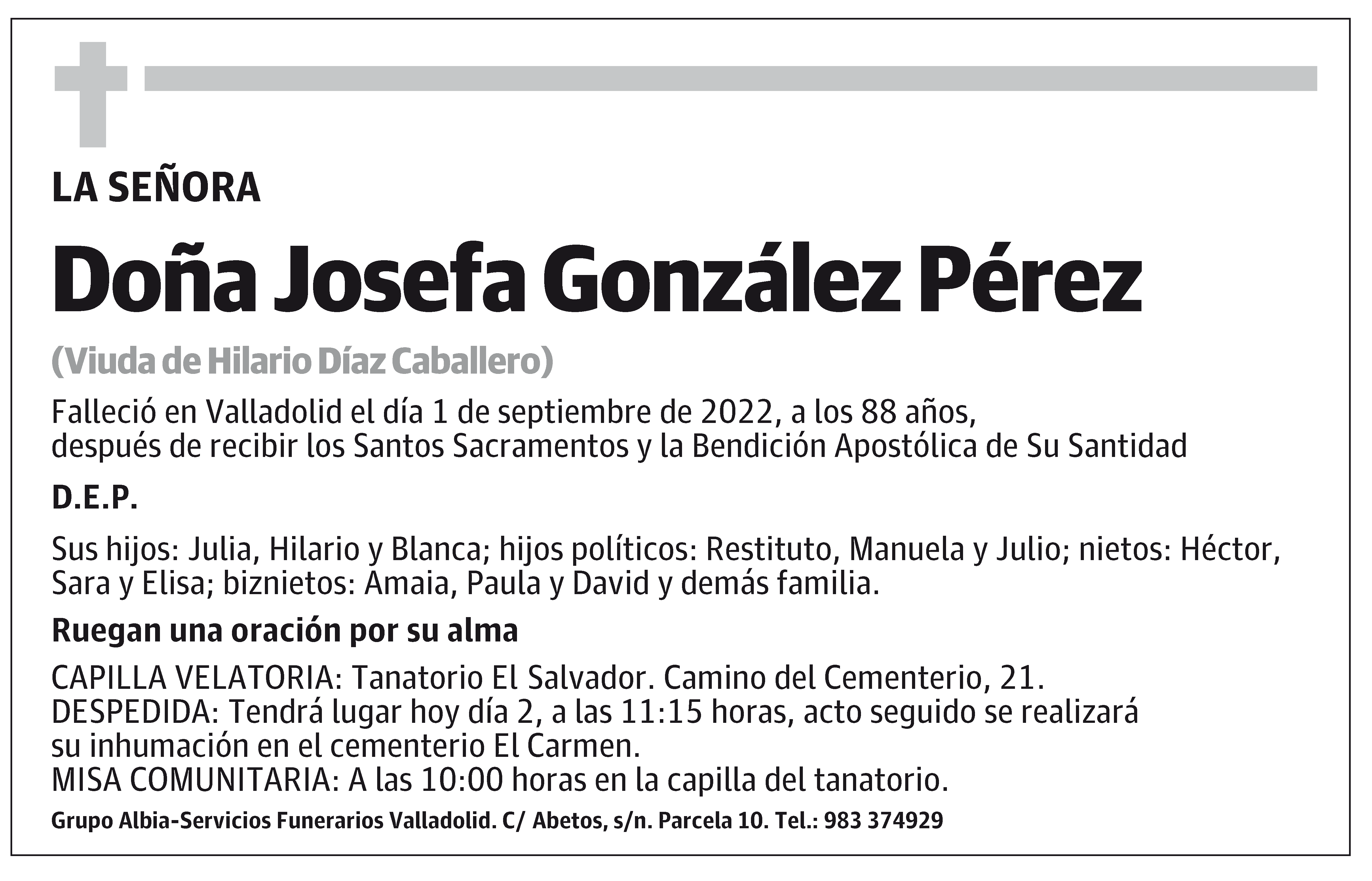 Josefa González Pérez