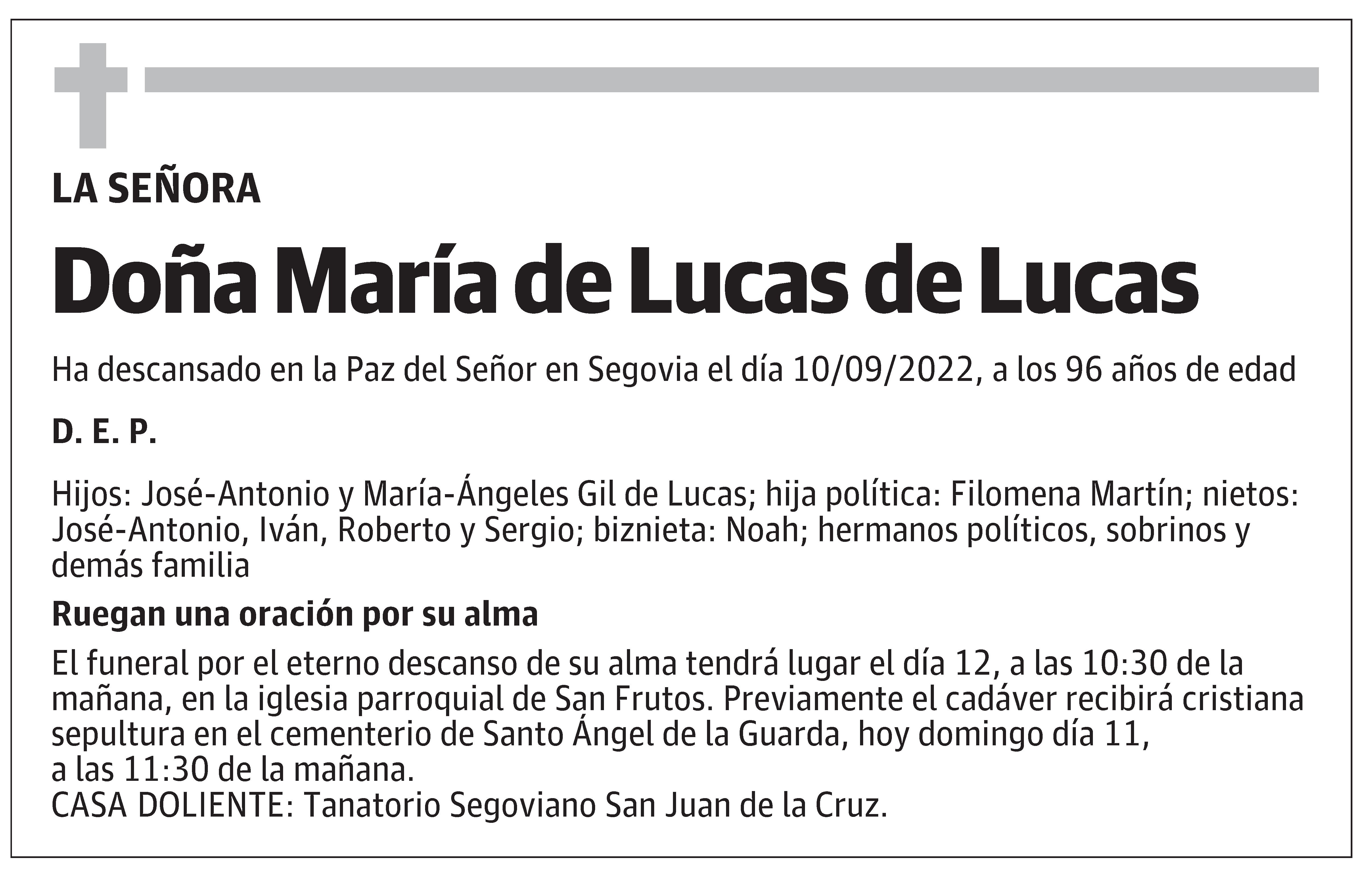 María de Lucas de Lucas