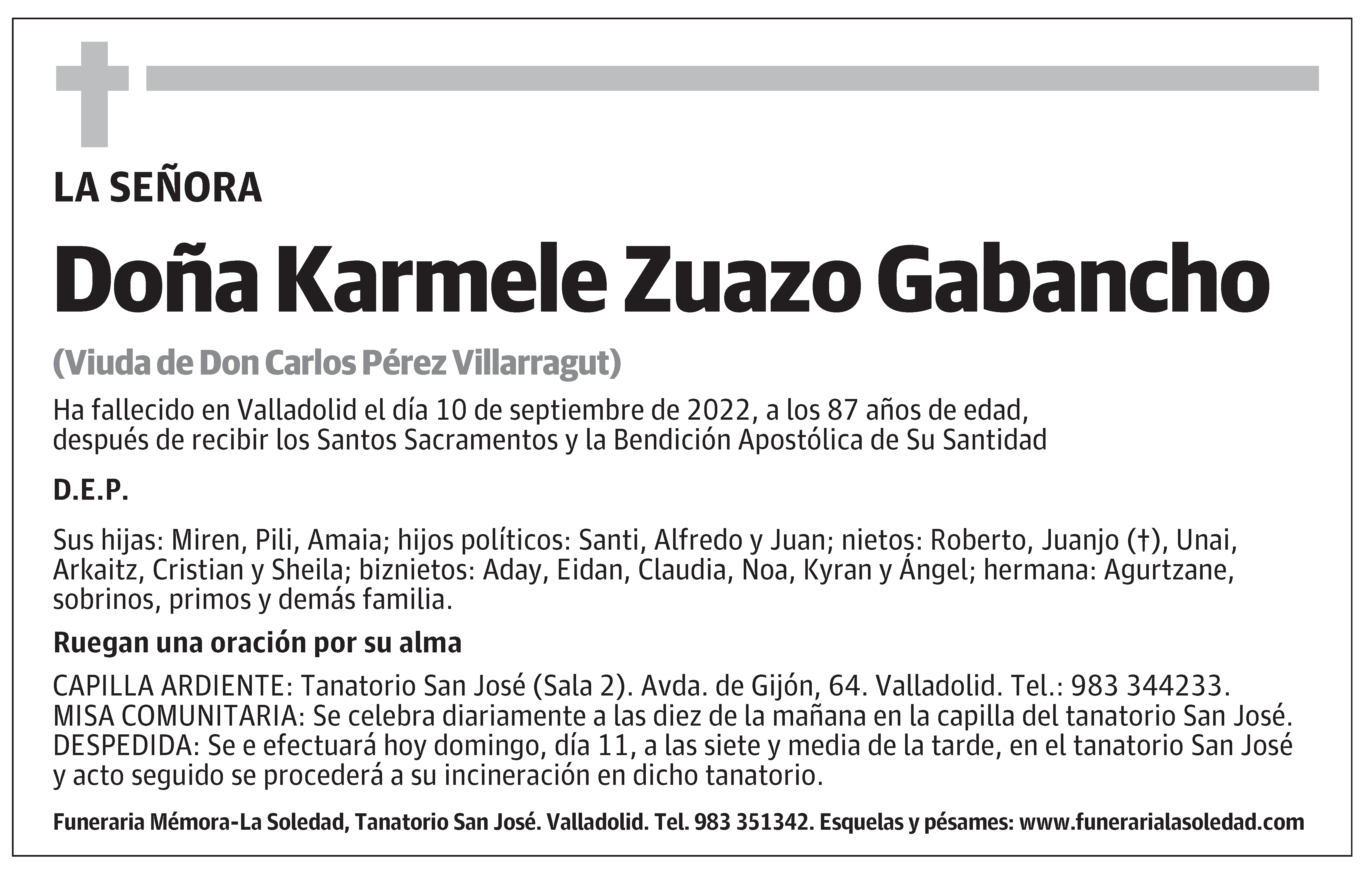 Karmele Zuazo Gabancho