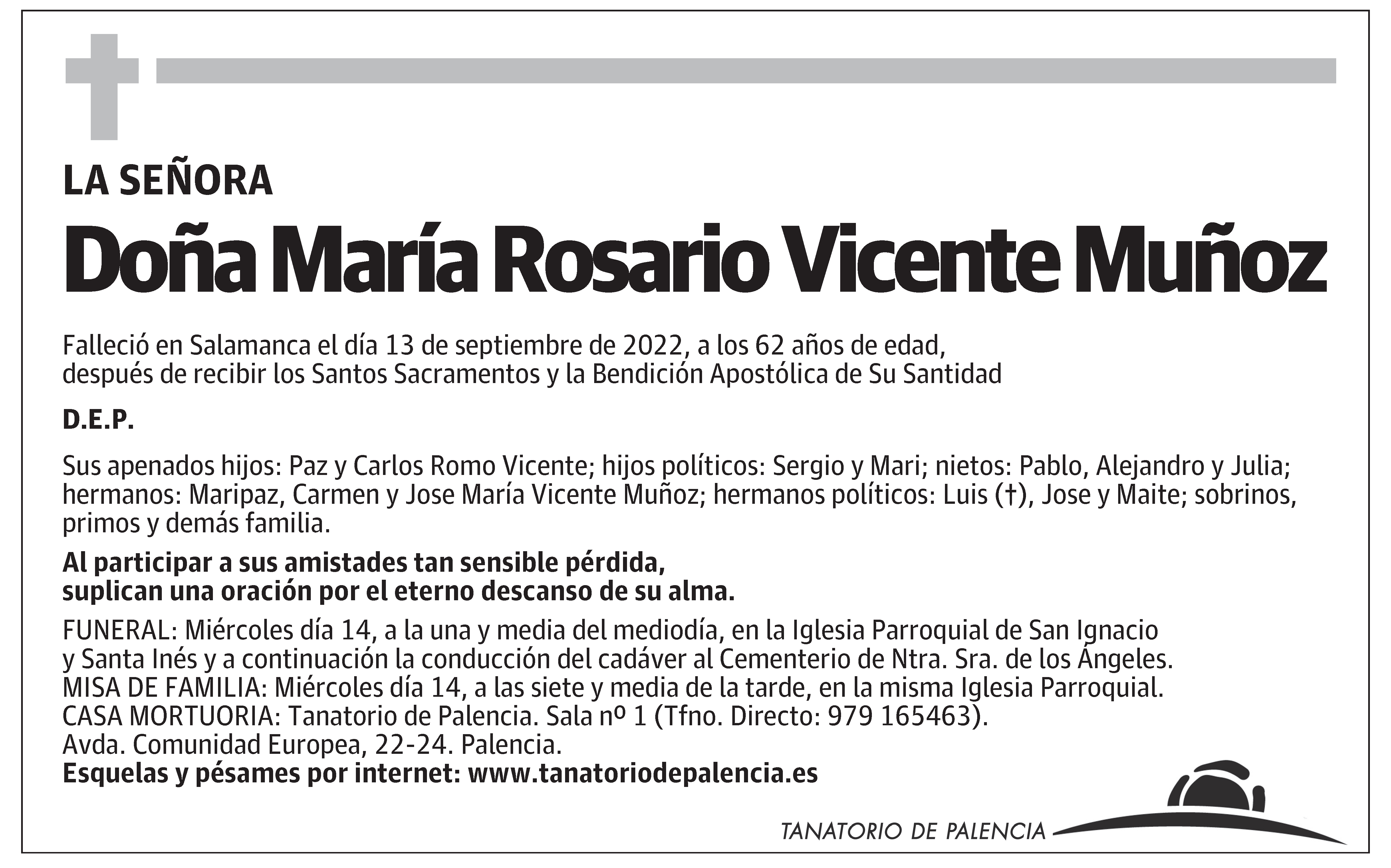 María Rosario Vicente Muñoz