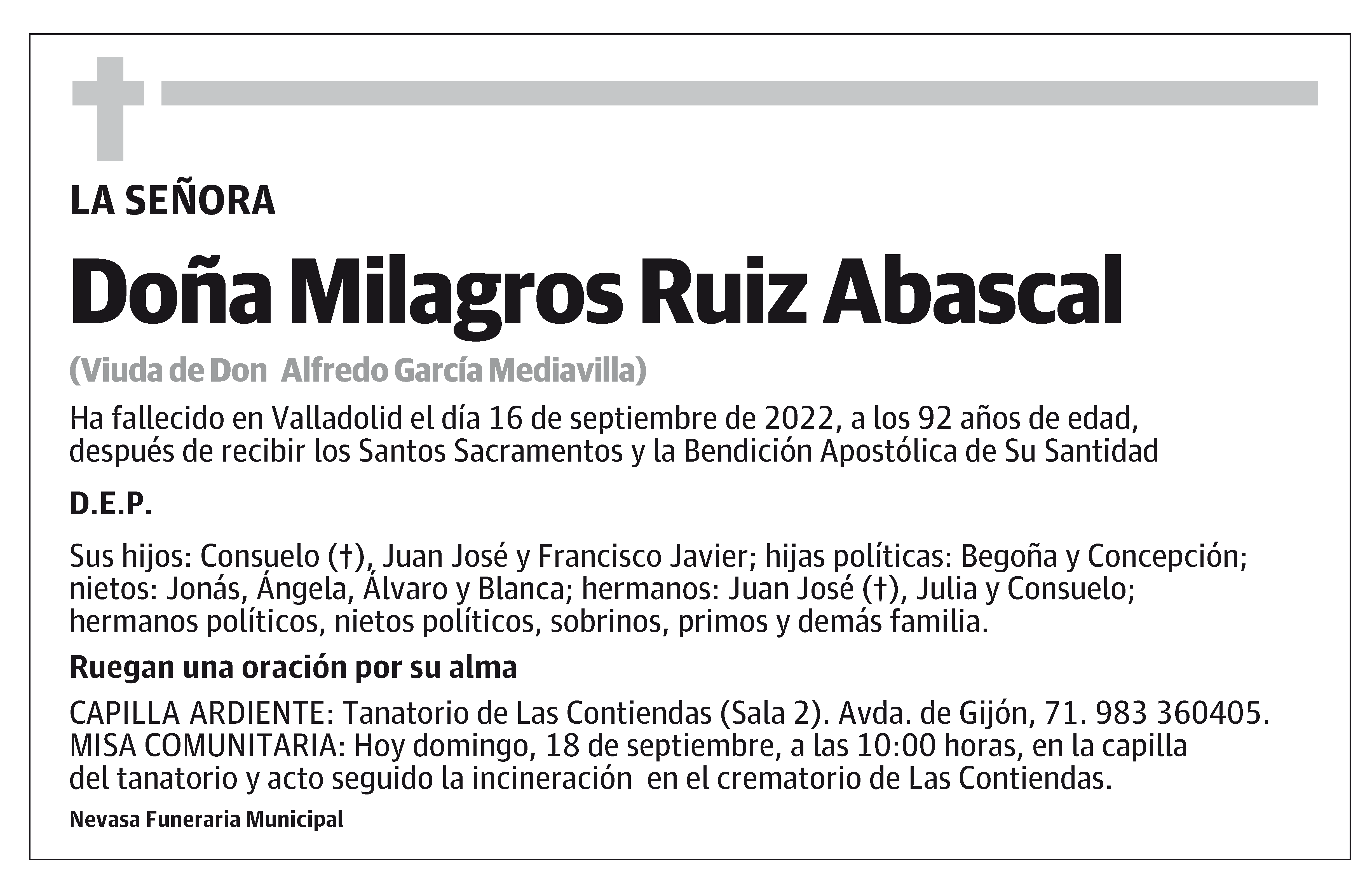 Milagros Ruiz Abascal