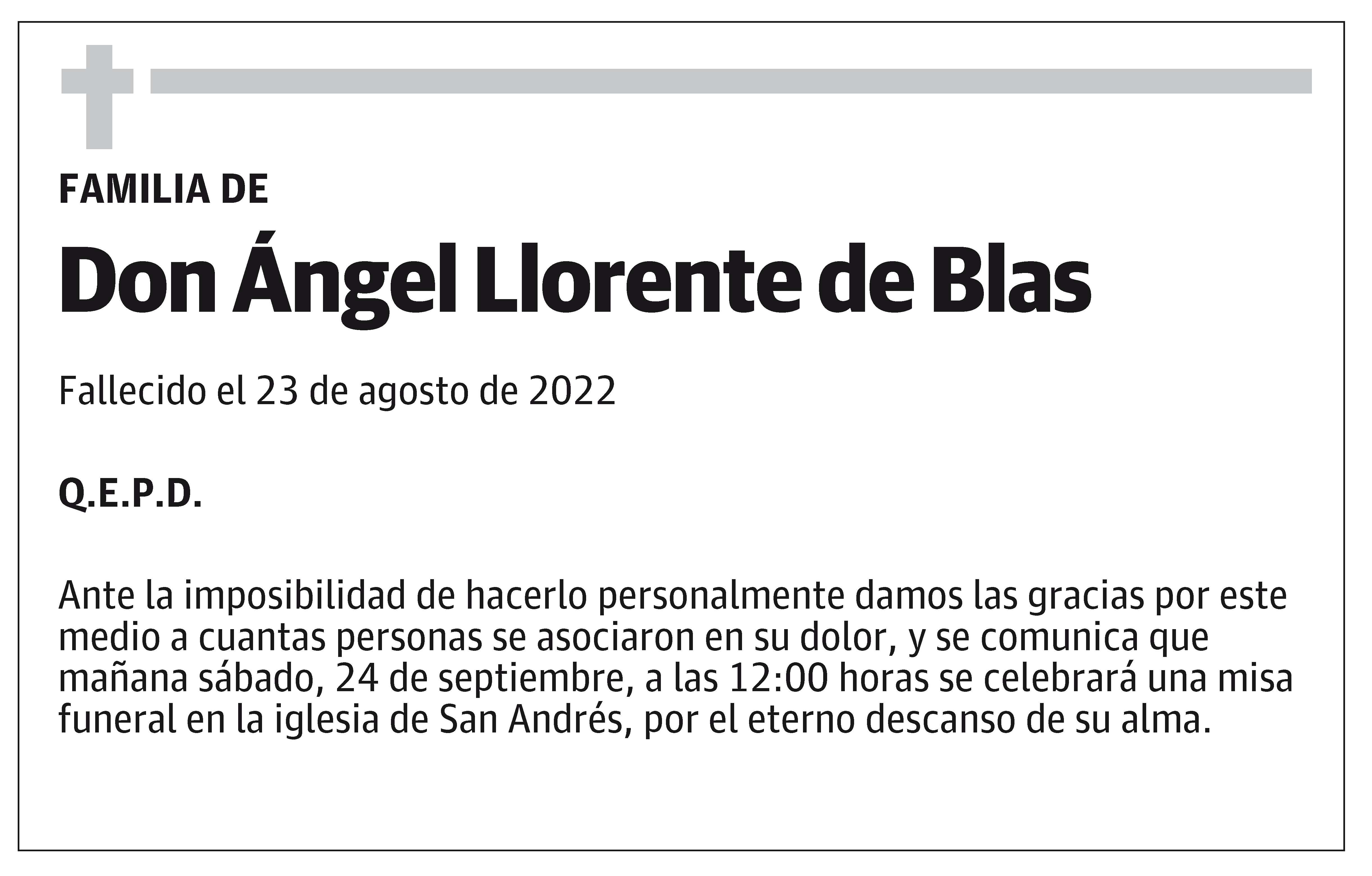 Ángel Llorente de Blas