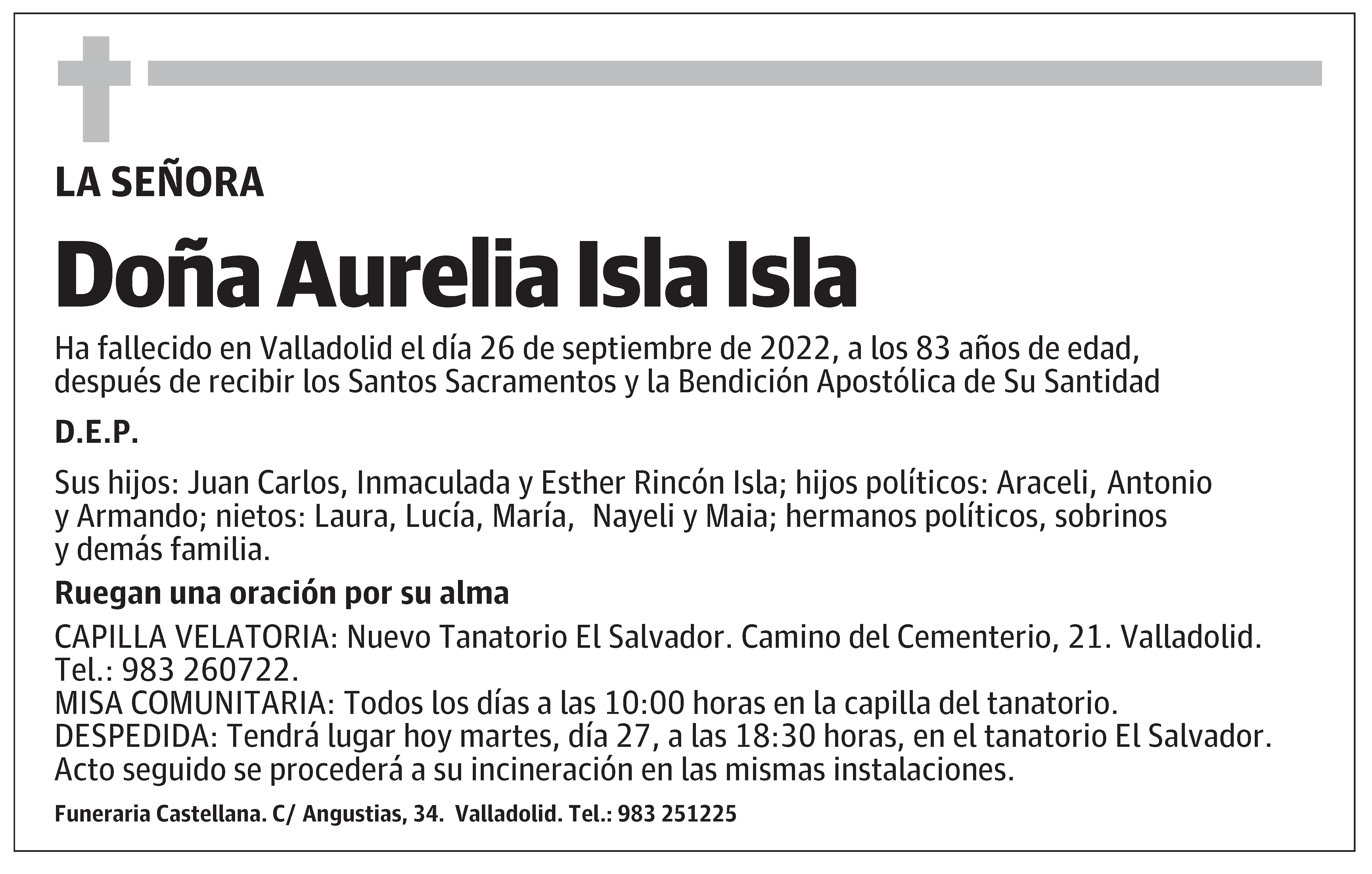 Aurelia Isla Isla