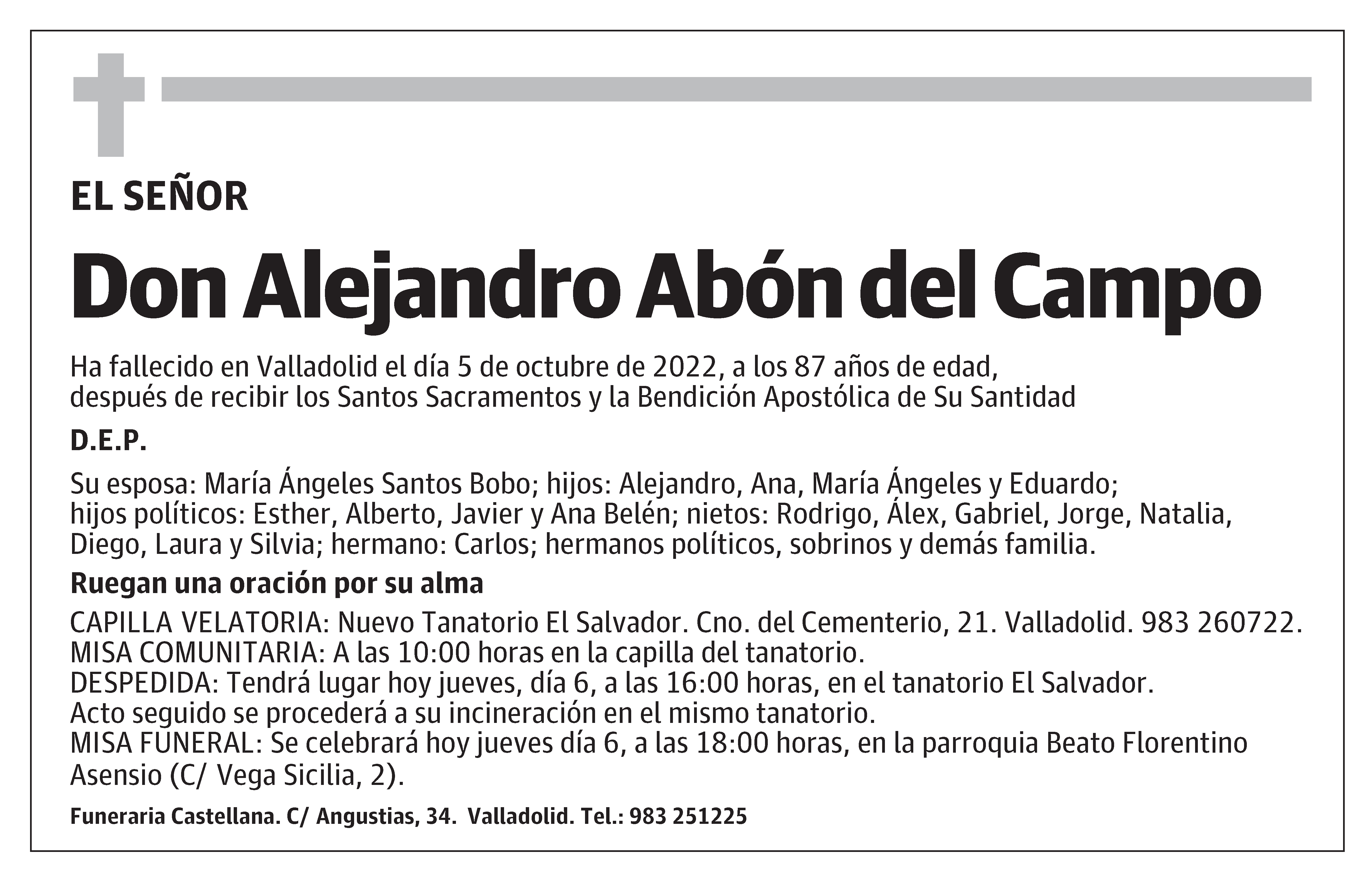 Alejandro Abón del Campo