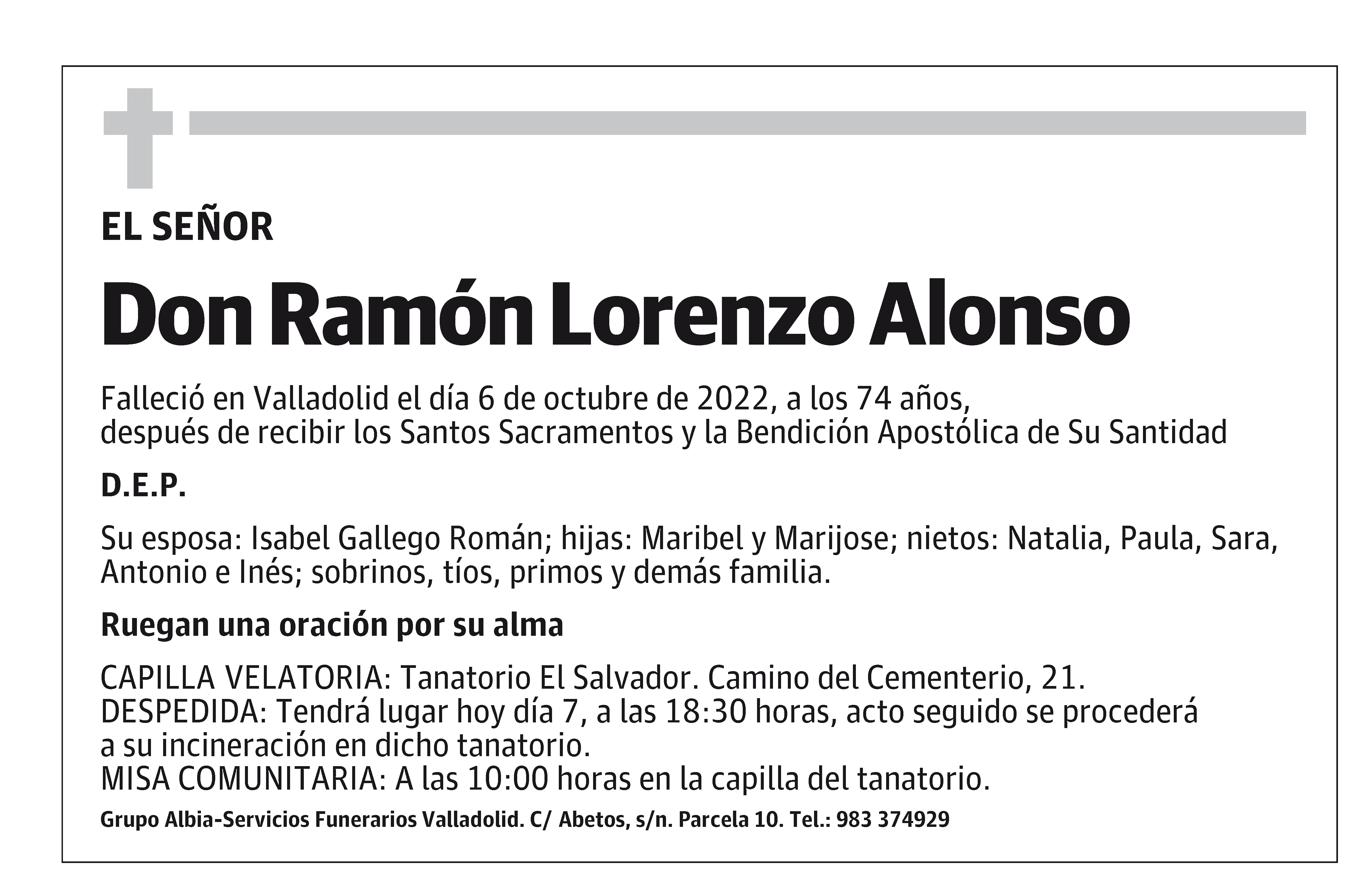 Ramón Lorenzo Alonso
