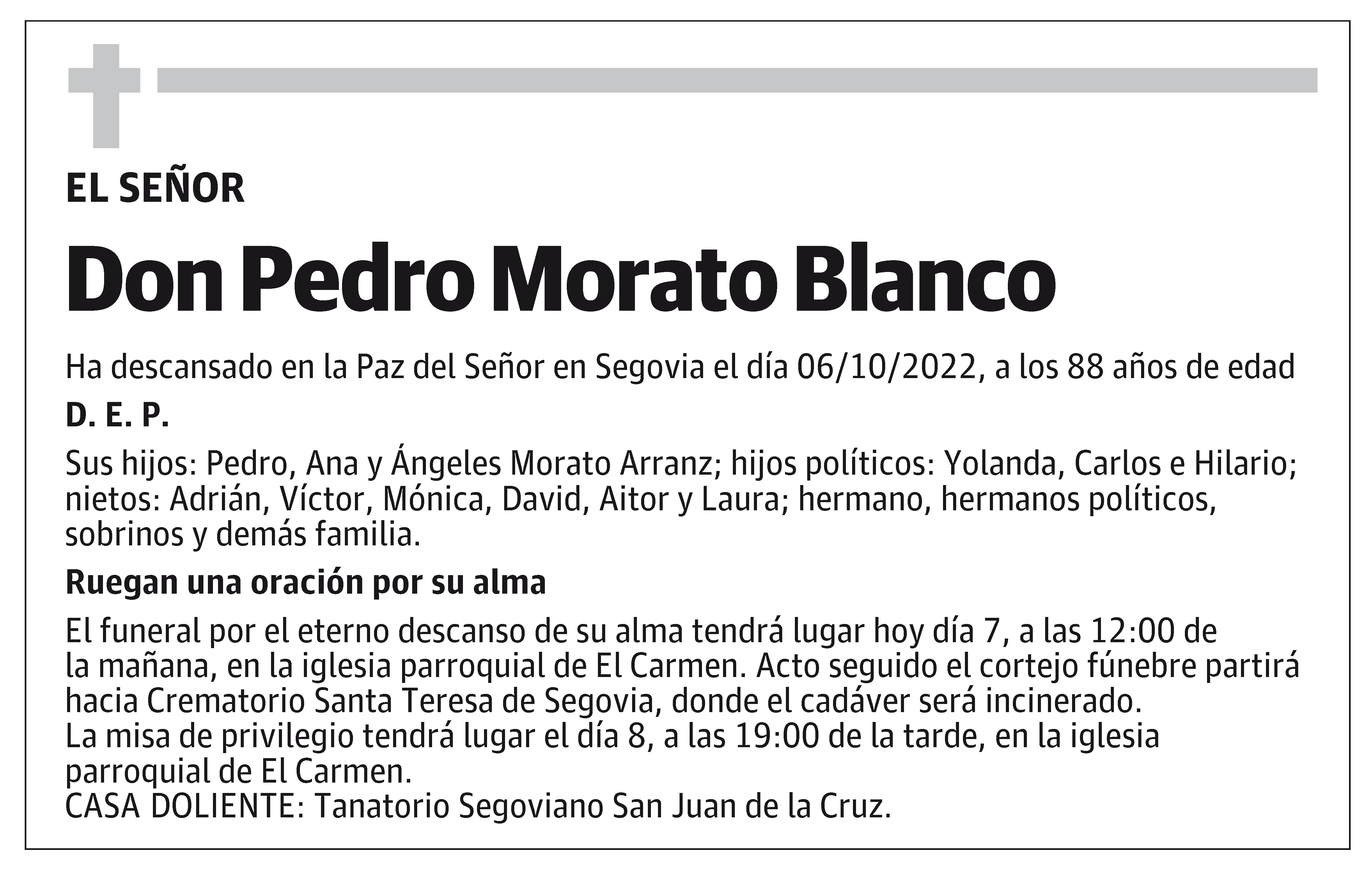Pedro Morato Blanco