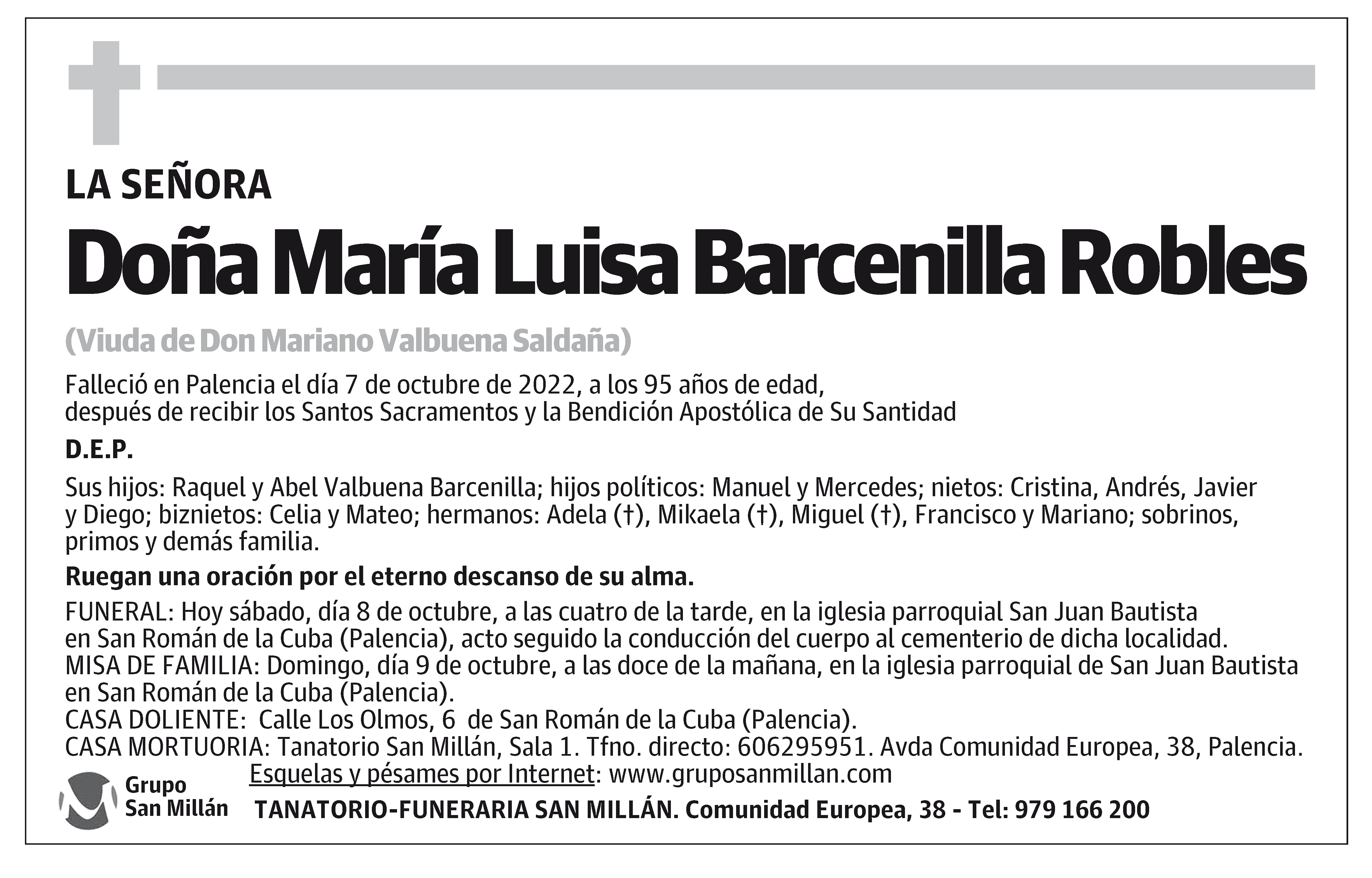 María Luisa Barcenilla Robles