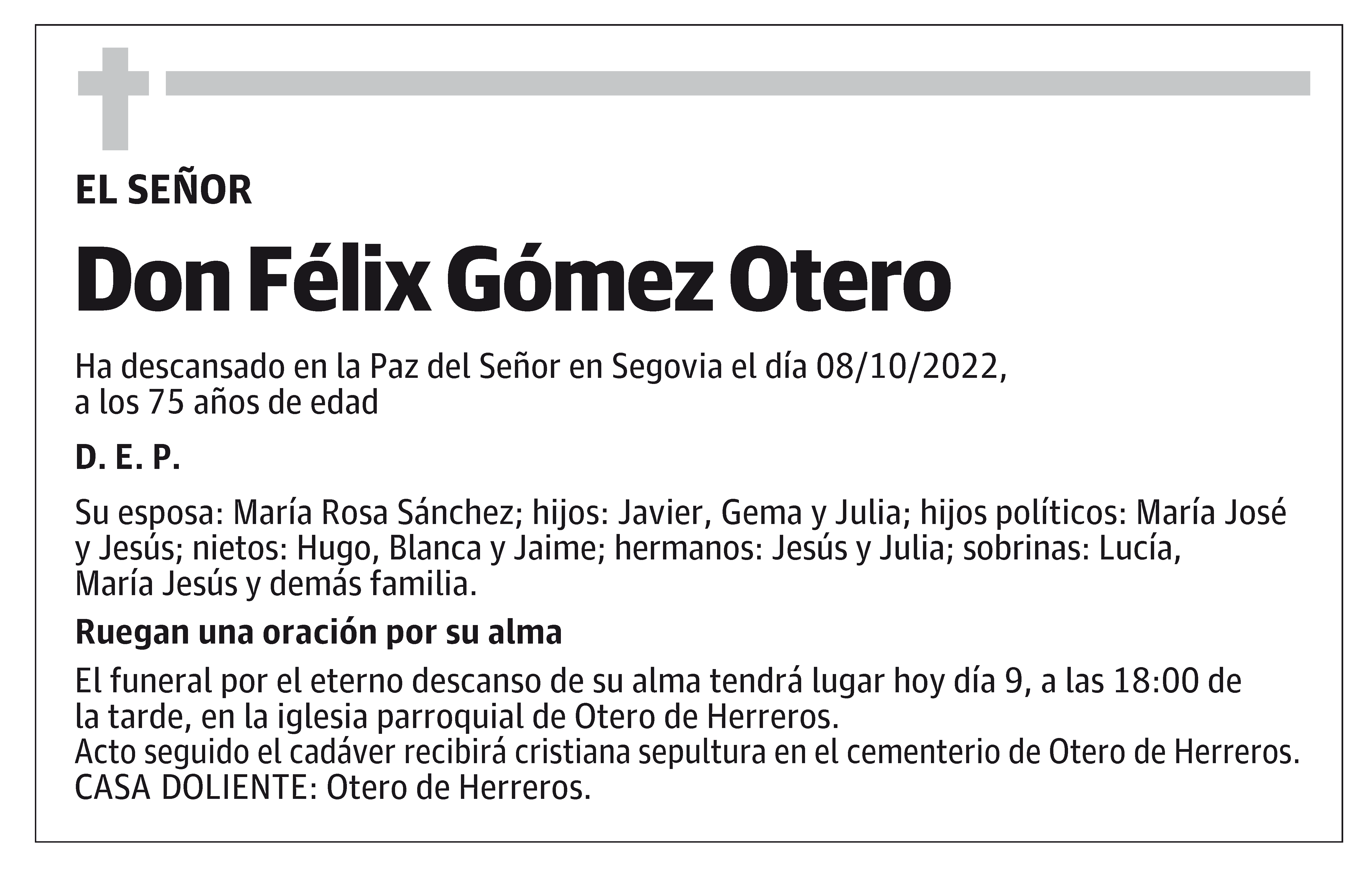 Félix Gómez Otero