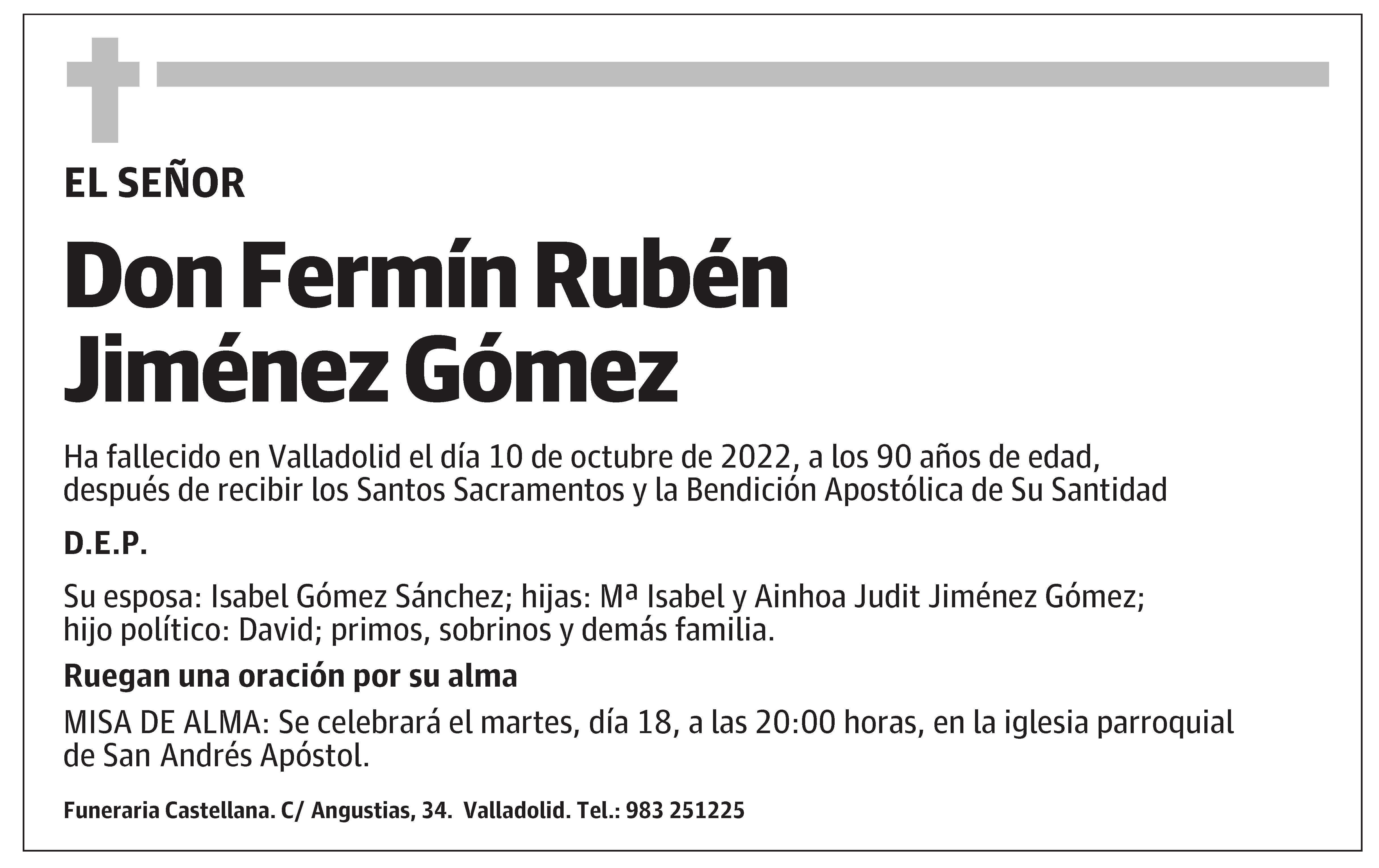 Fermín Rubén Jiménez Gómez