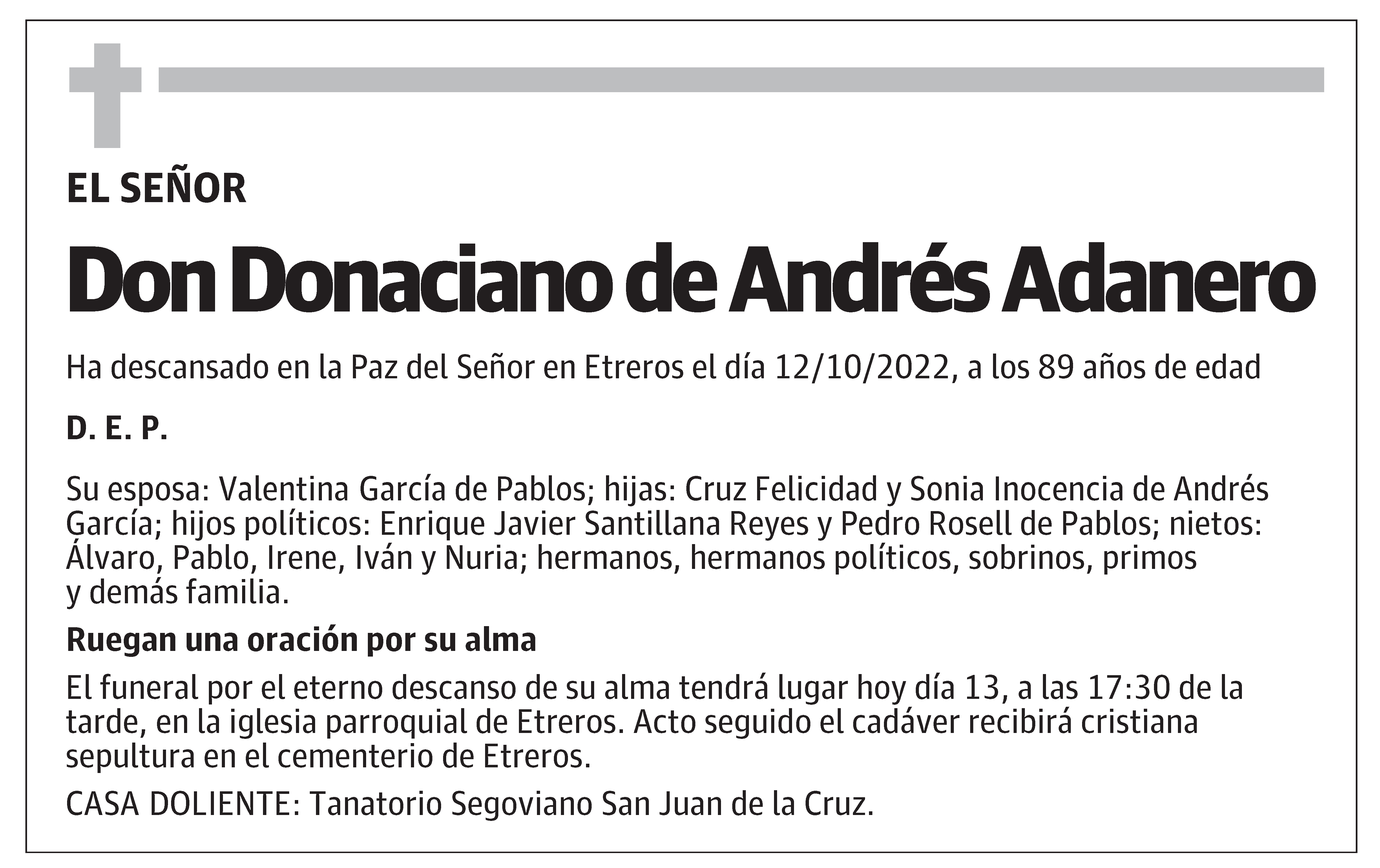 Donaciano de Andrés Adanero