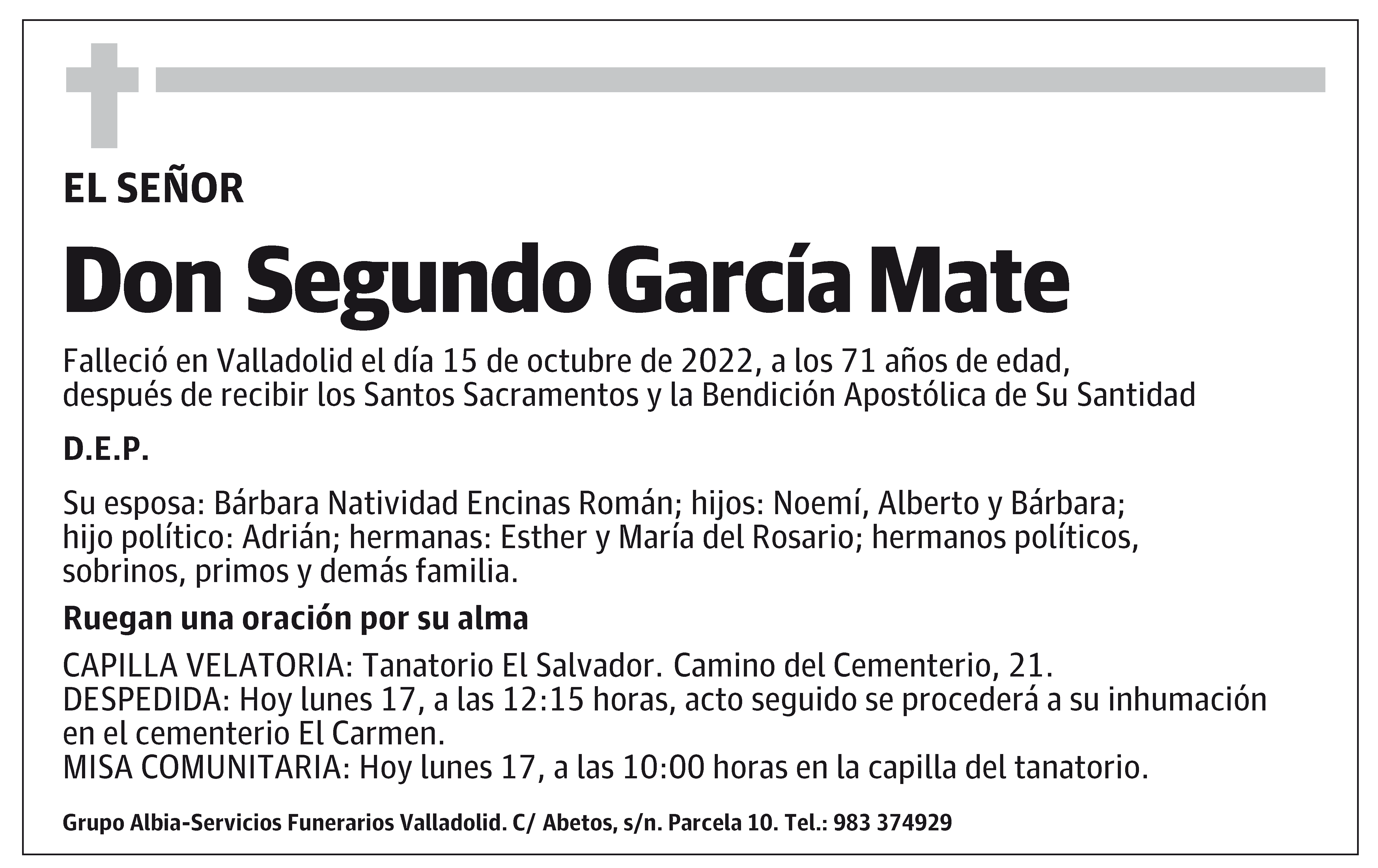 Segundo García Mate