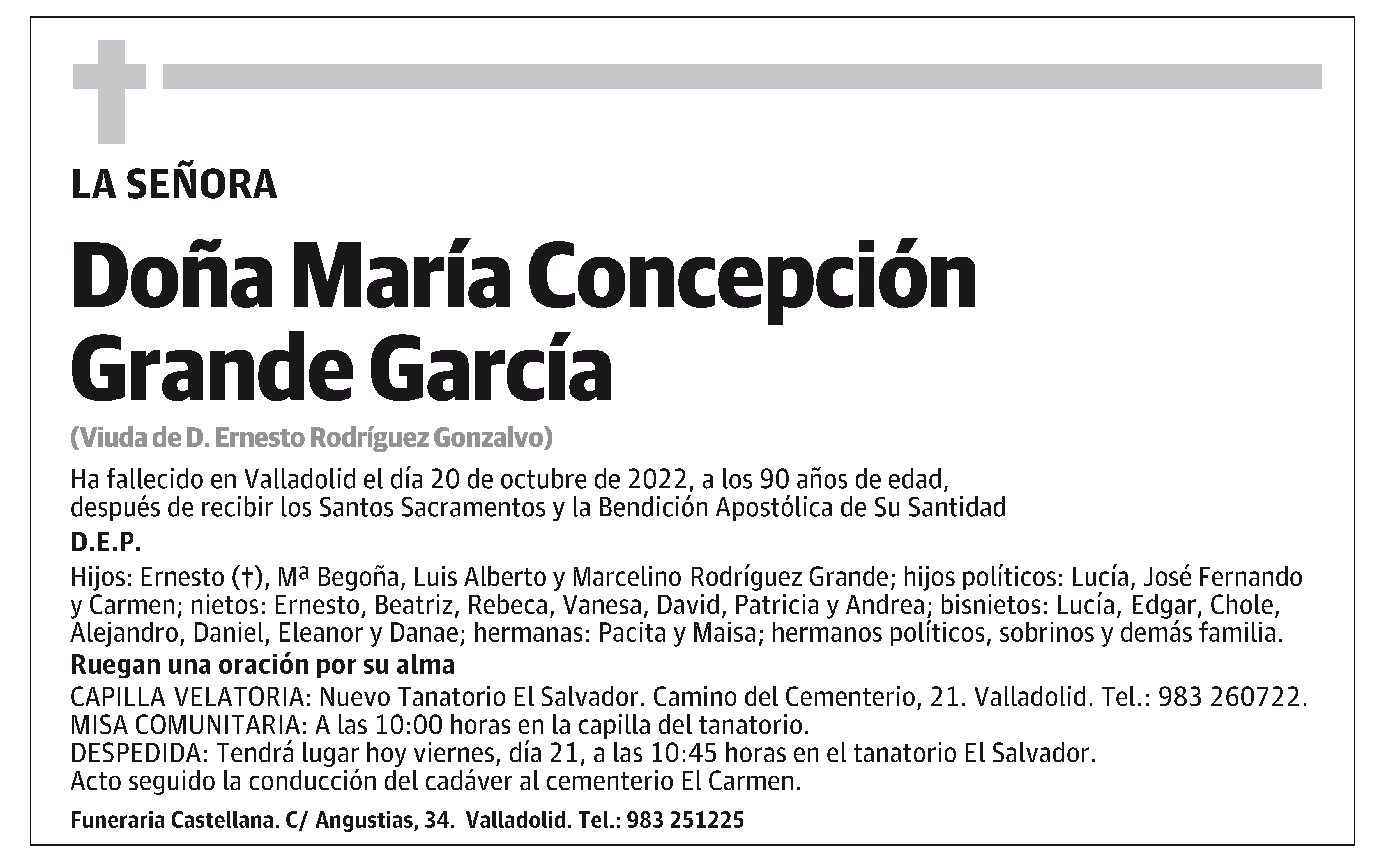 María Concepción Grande García