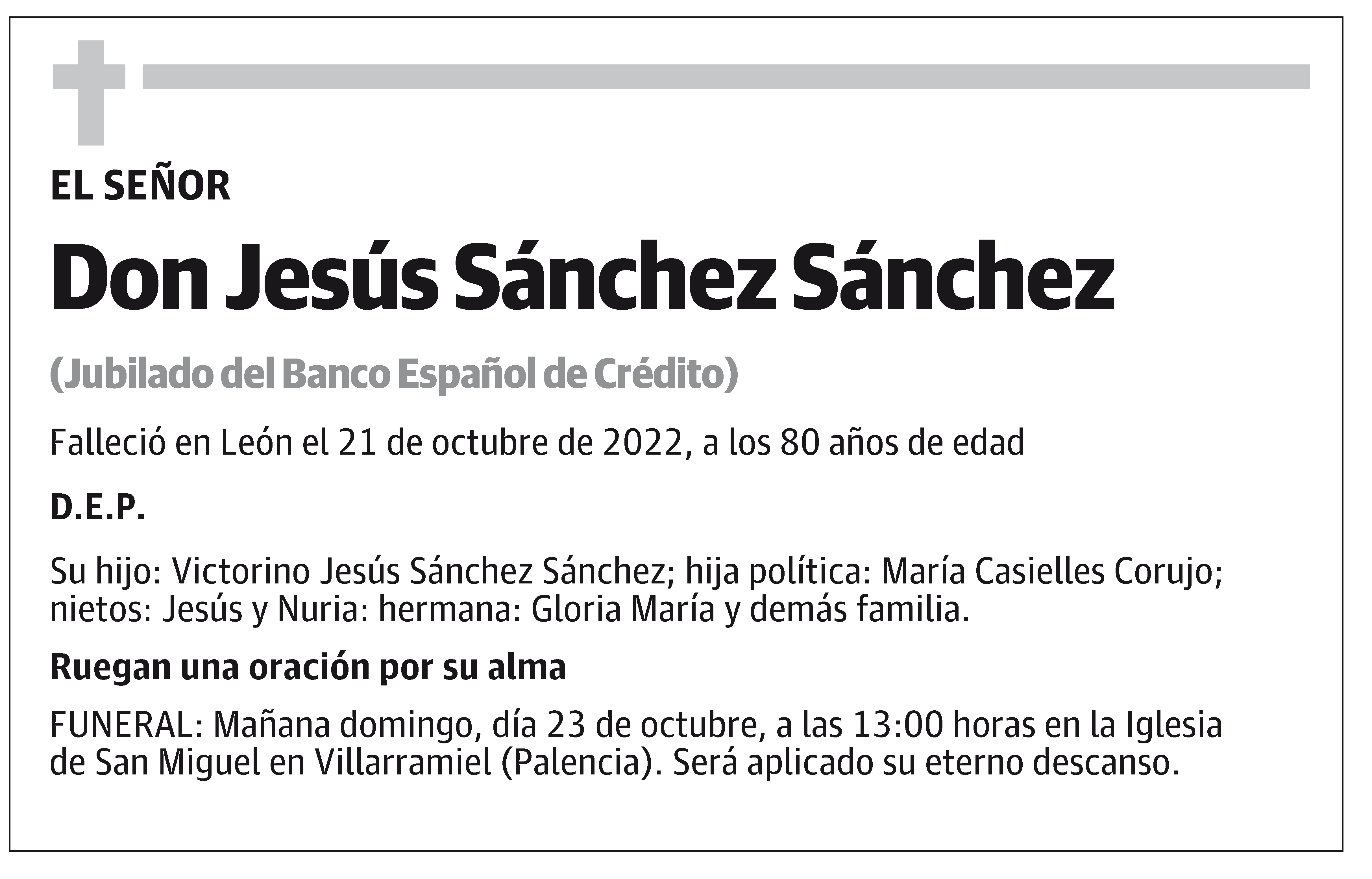 Jesús Sánchez Sánchez