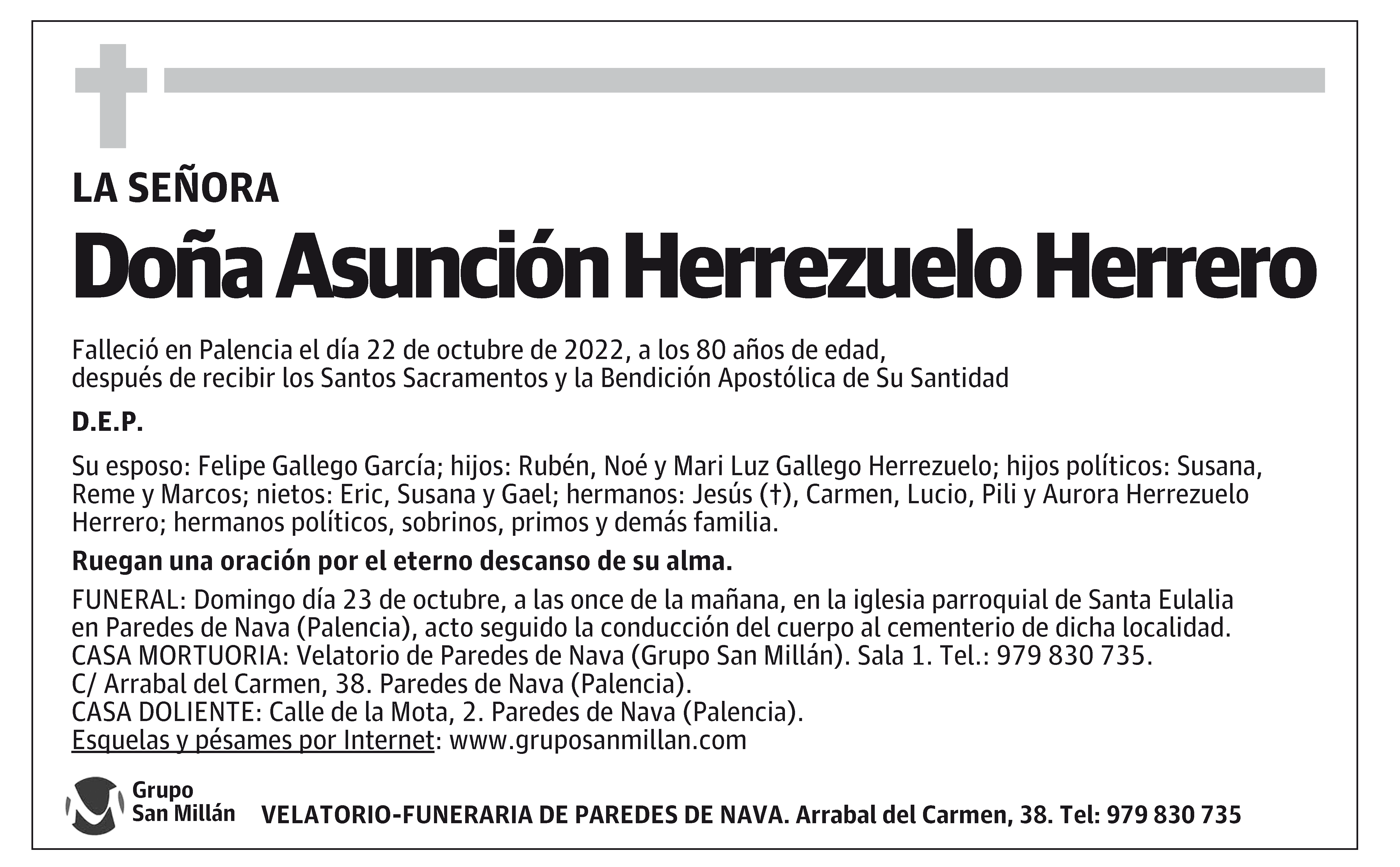 Asunción Herrezuelo Herrero