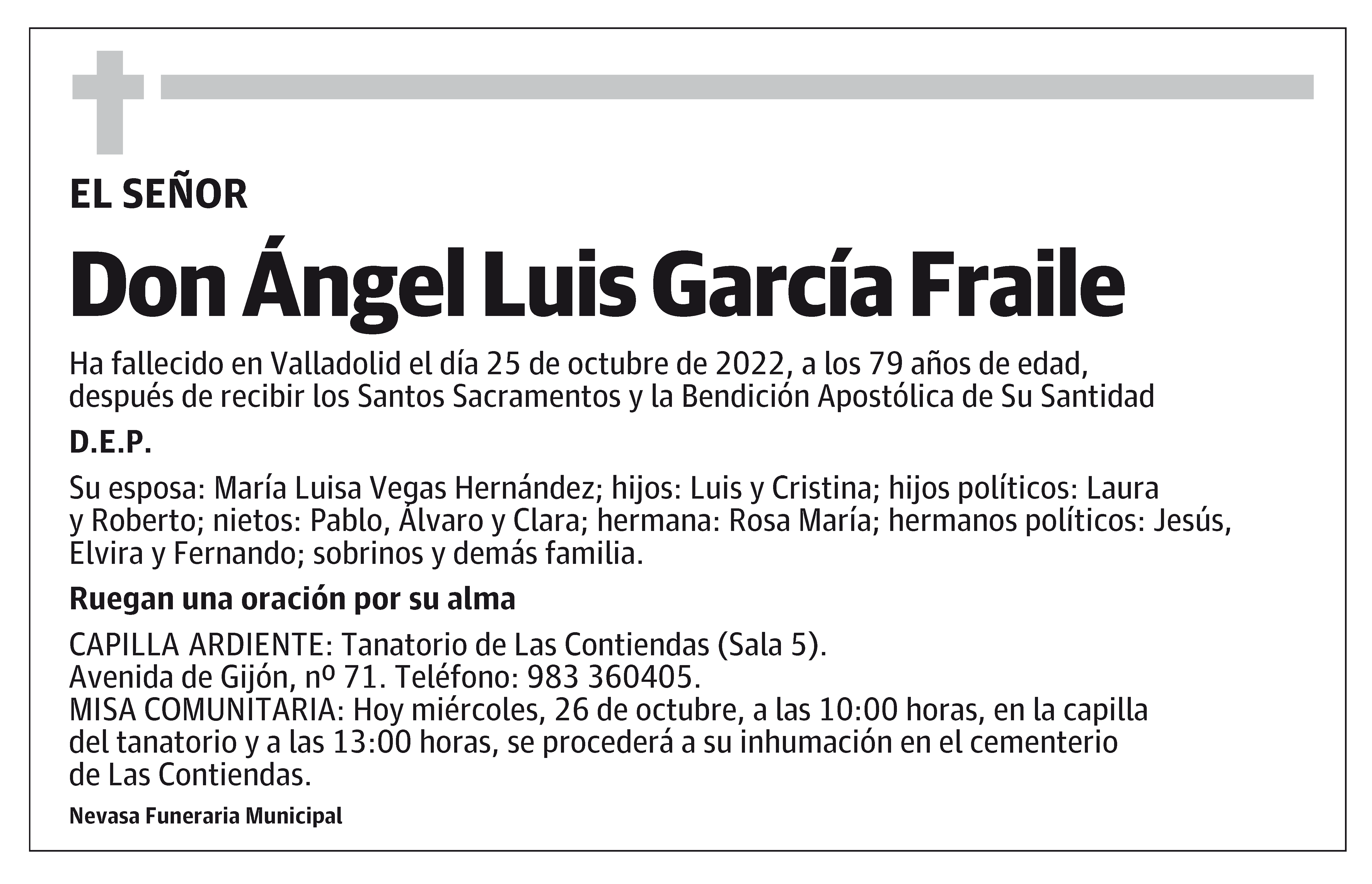 Ángel Luis García Fraile