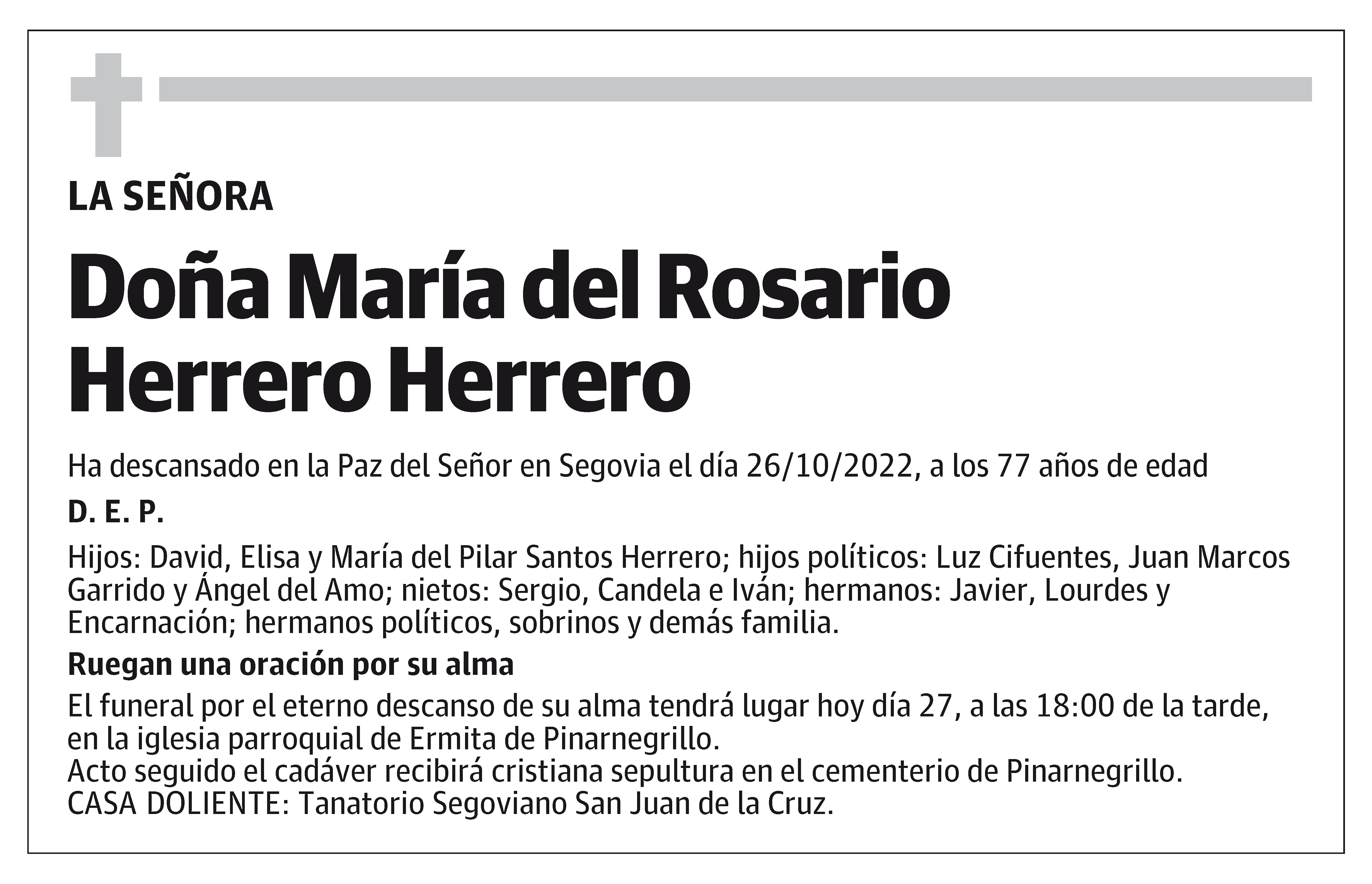 María del Rosario Herrero Herrero