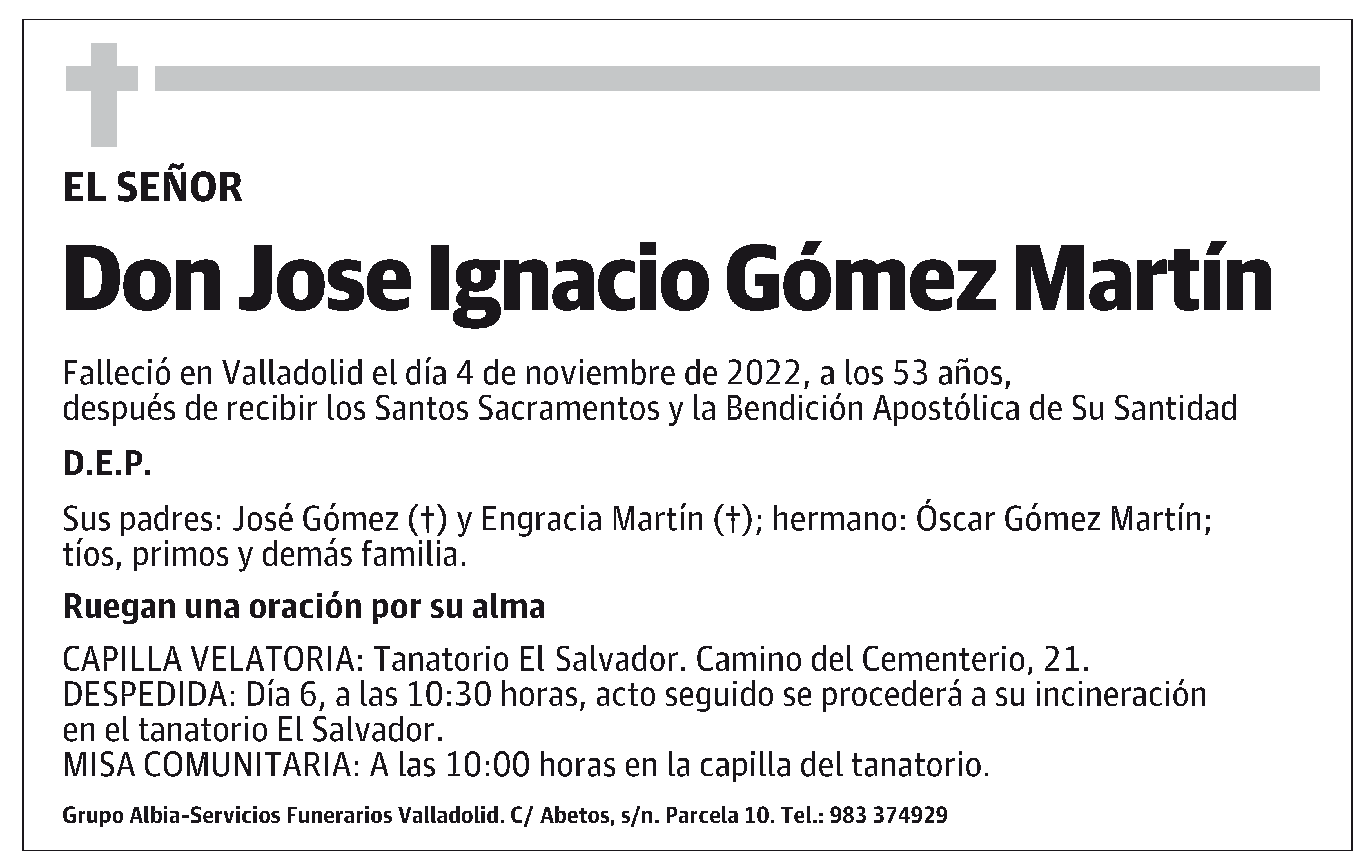 Jose Ignacio Gómez Martín