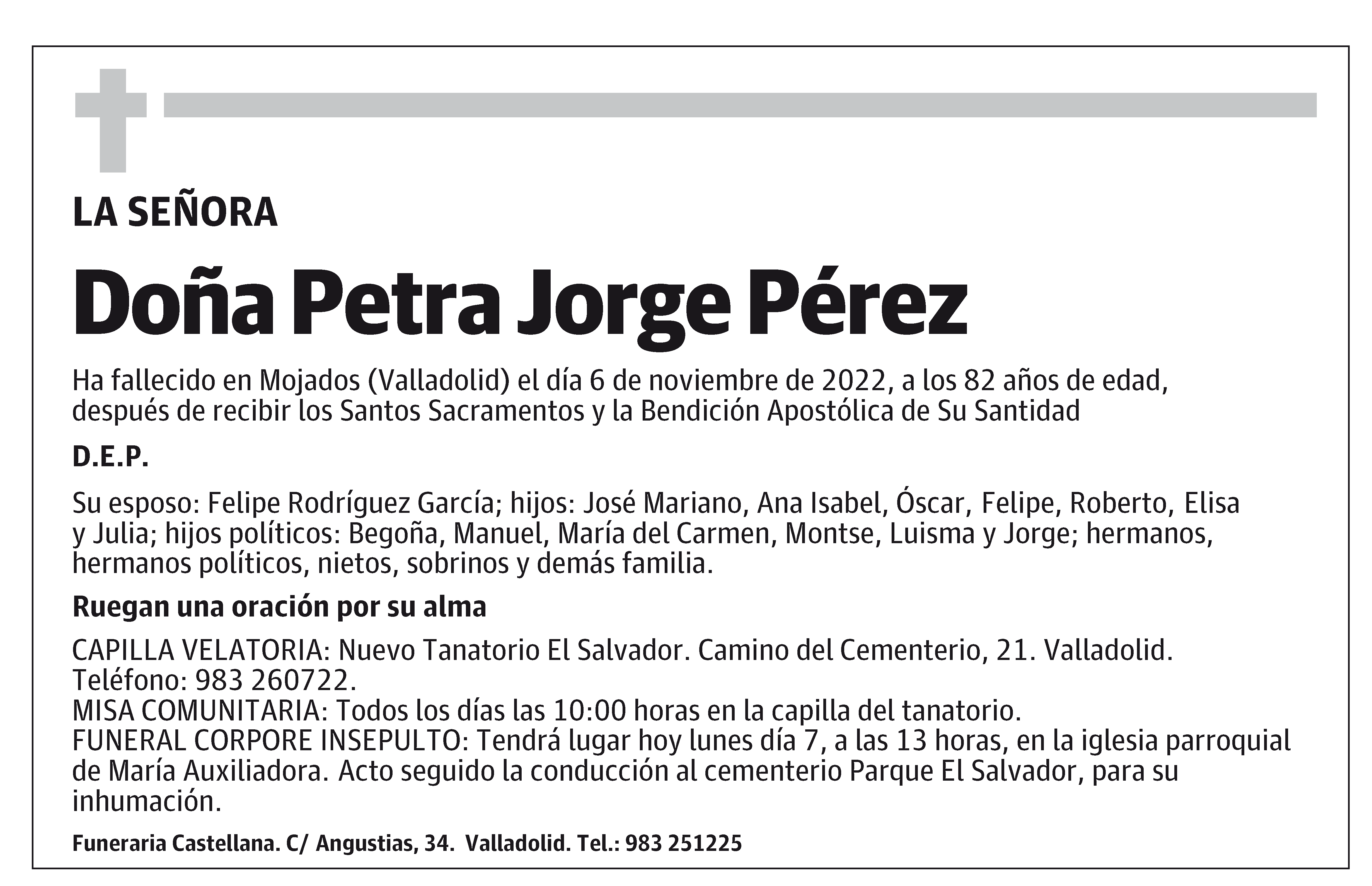 Petra Jorge Pérez