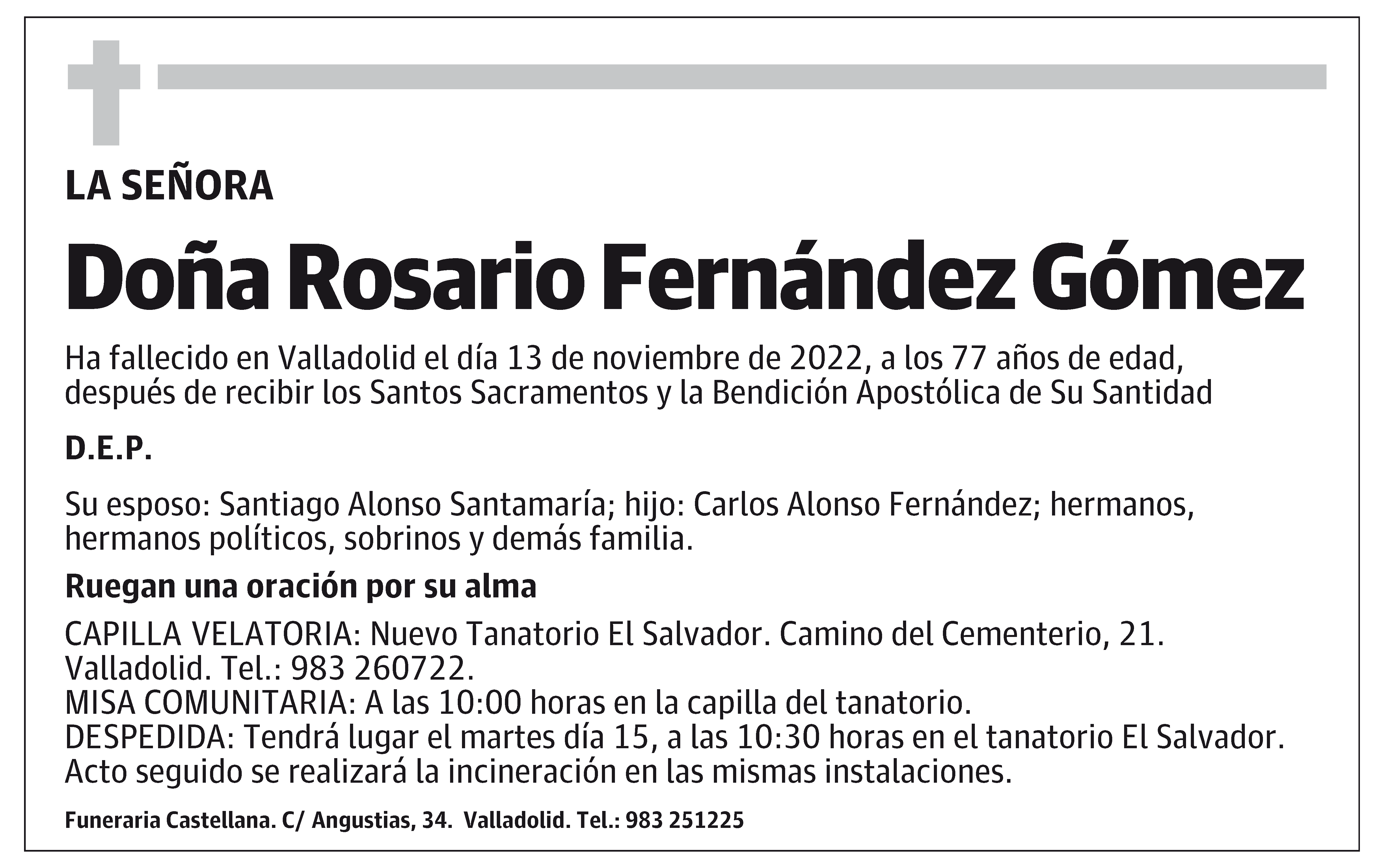 Rosario Fernández Gómez