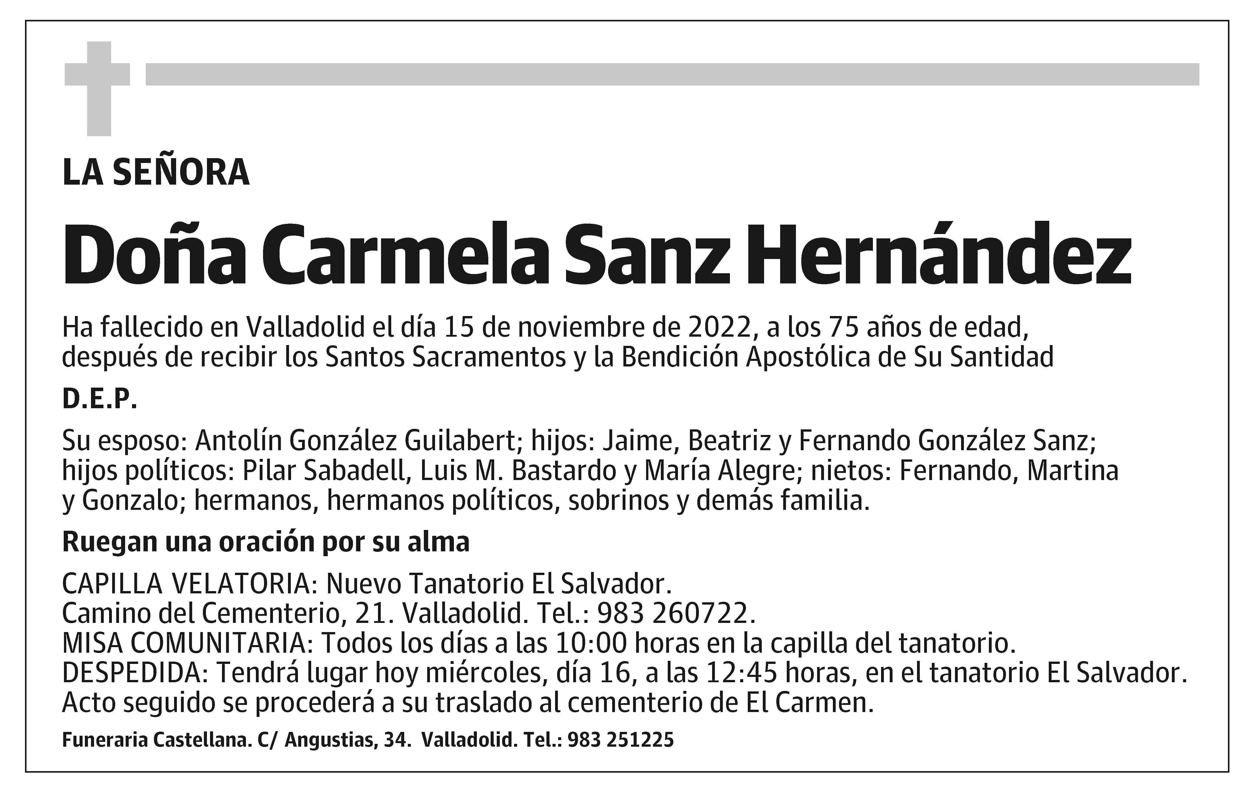 Carmela Sanz Hernández