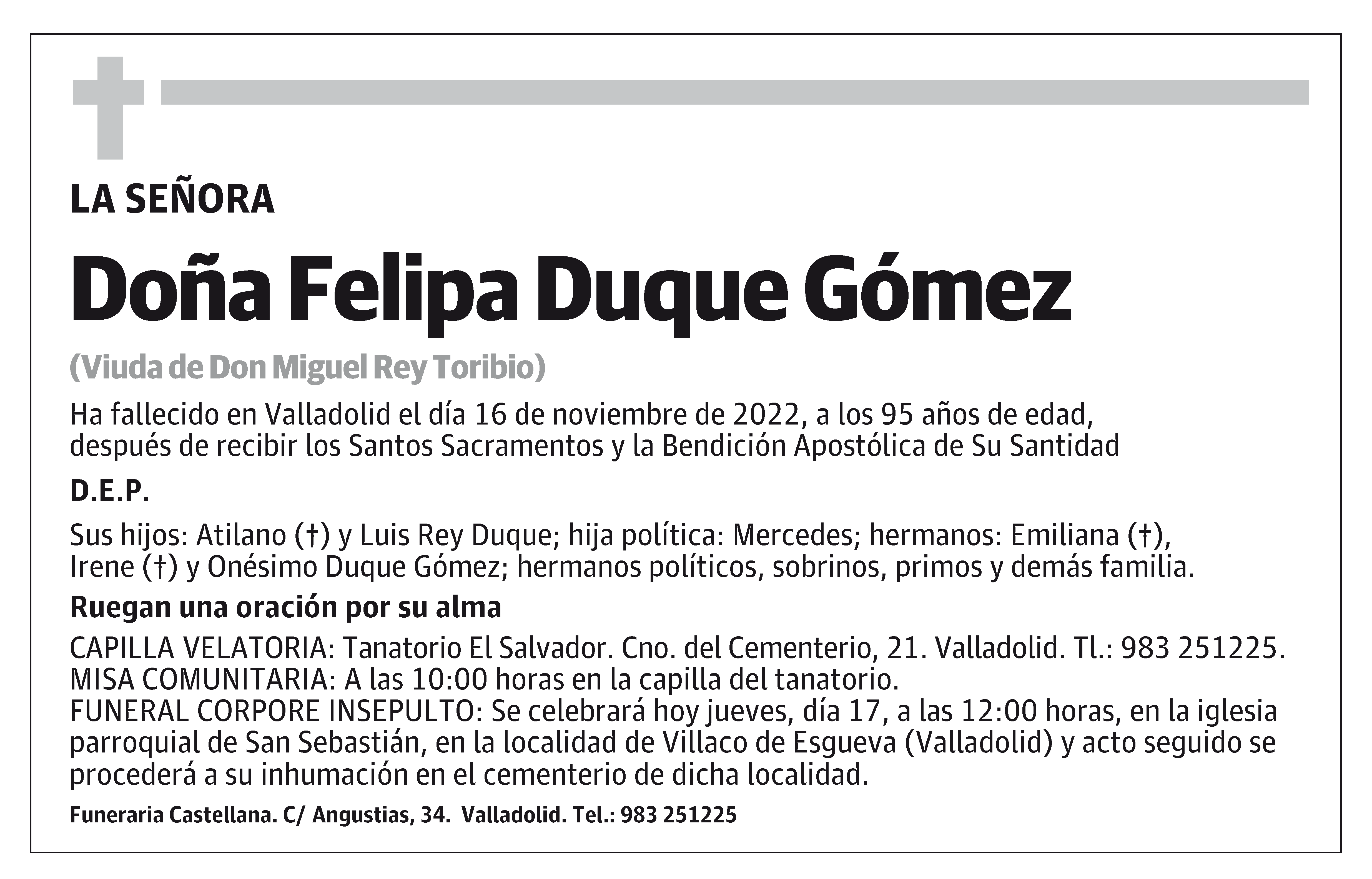 Felipa Duque Gómez