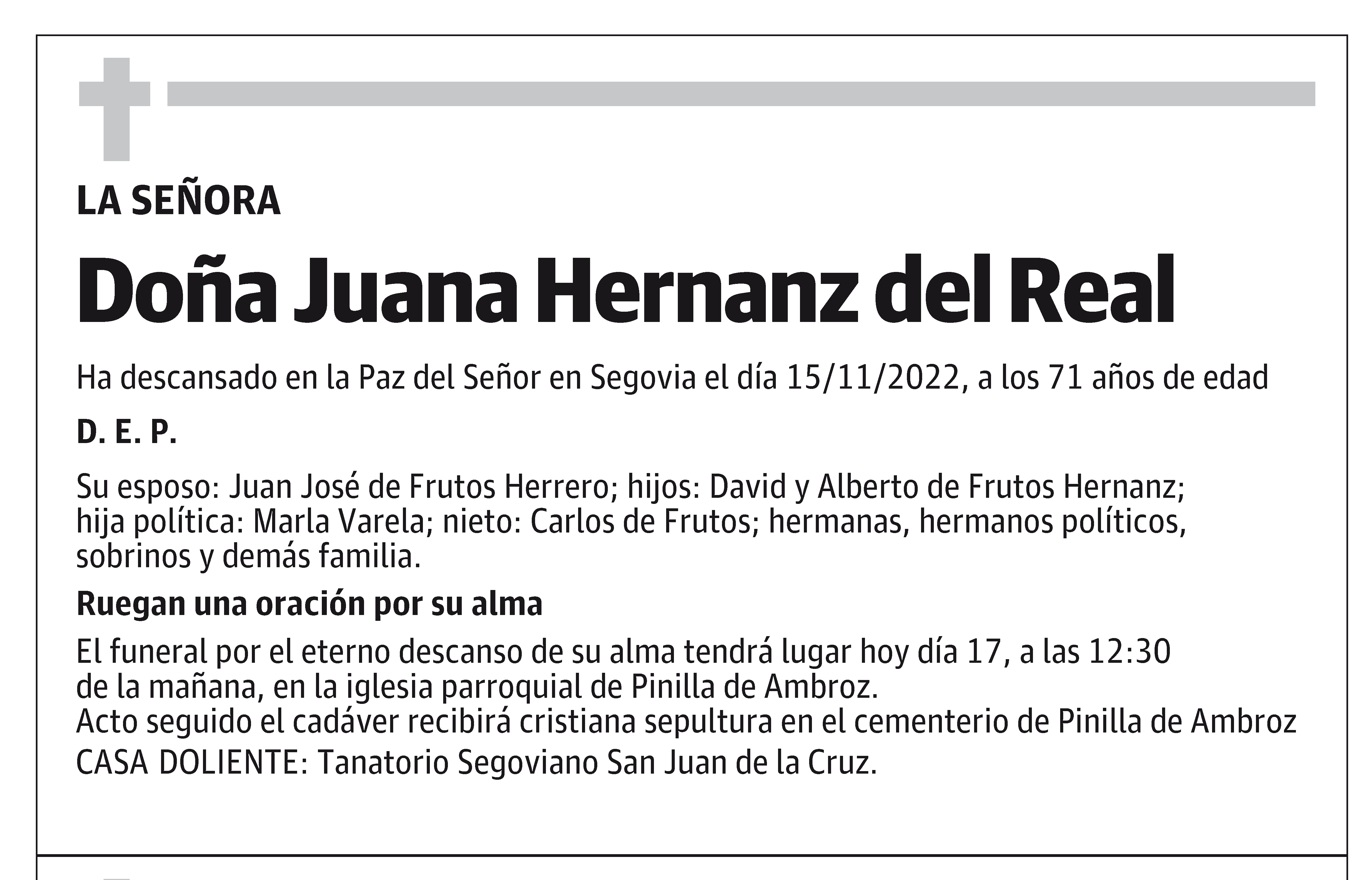 Juana Hernanz del Real