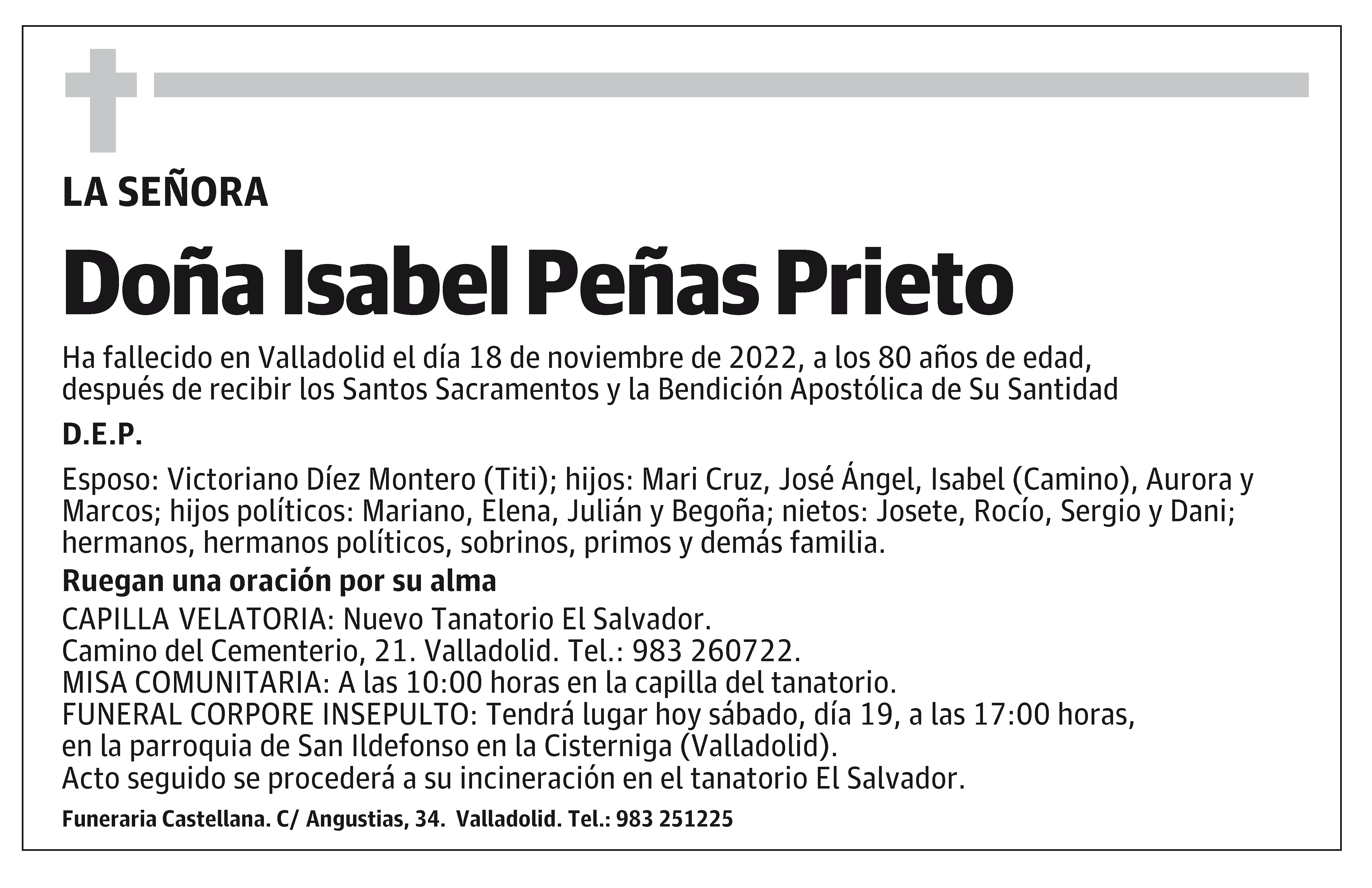 Isabel Peñas Prieto