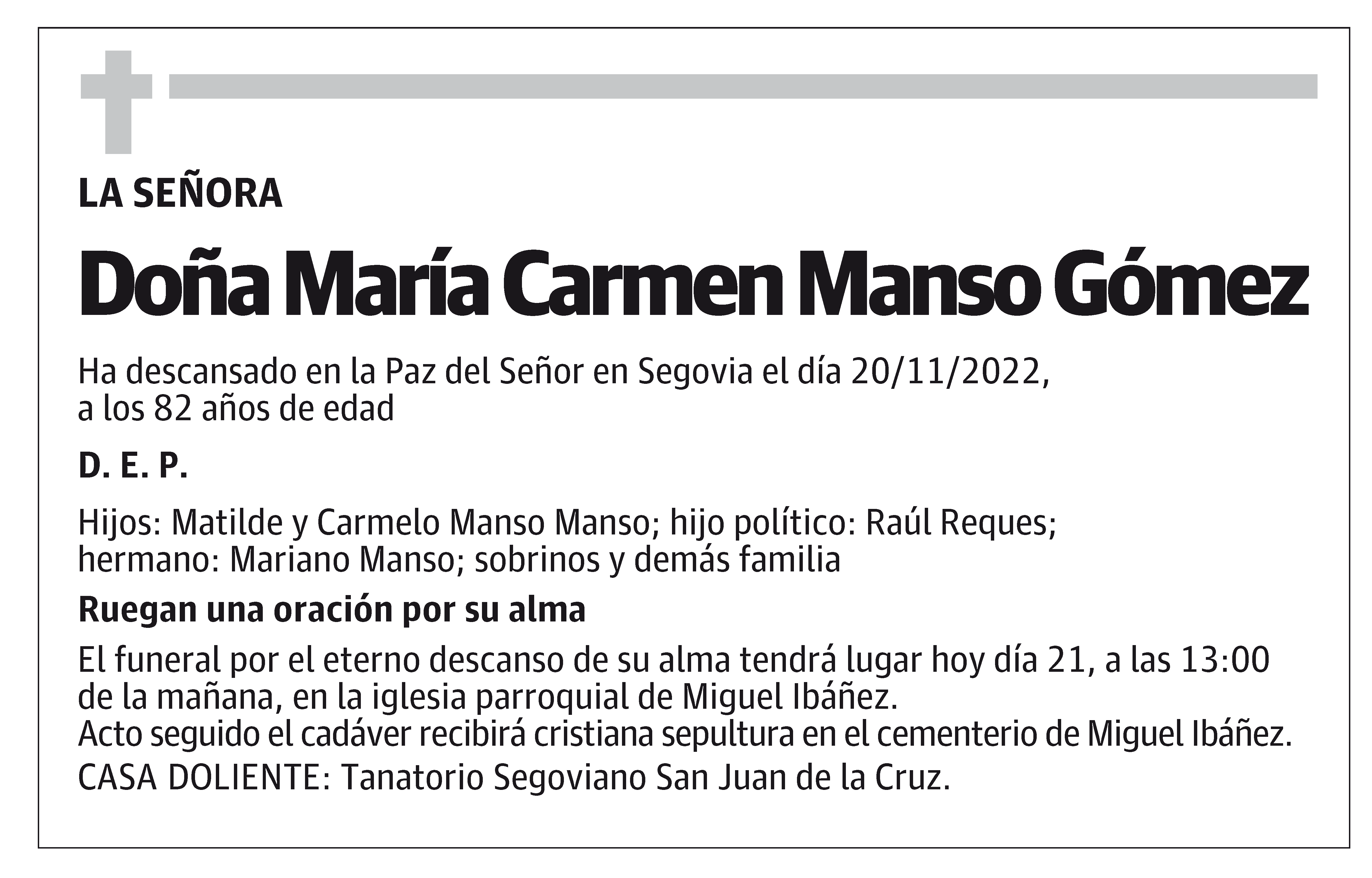 María Carmen Manso Gómez