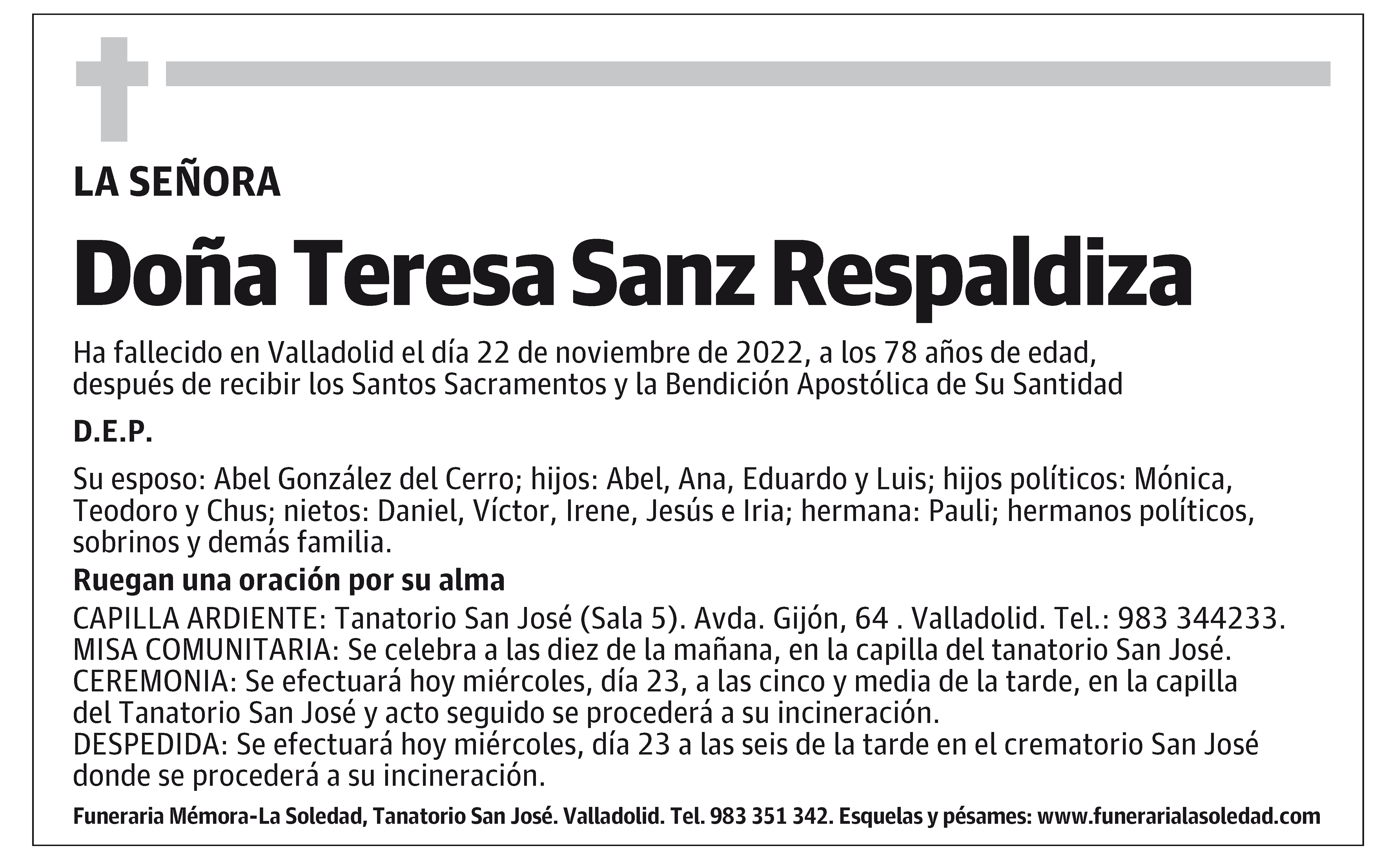 Teresa Sanz Respaldiza