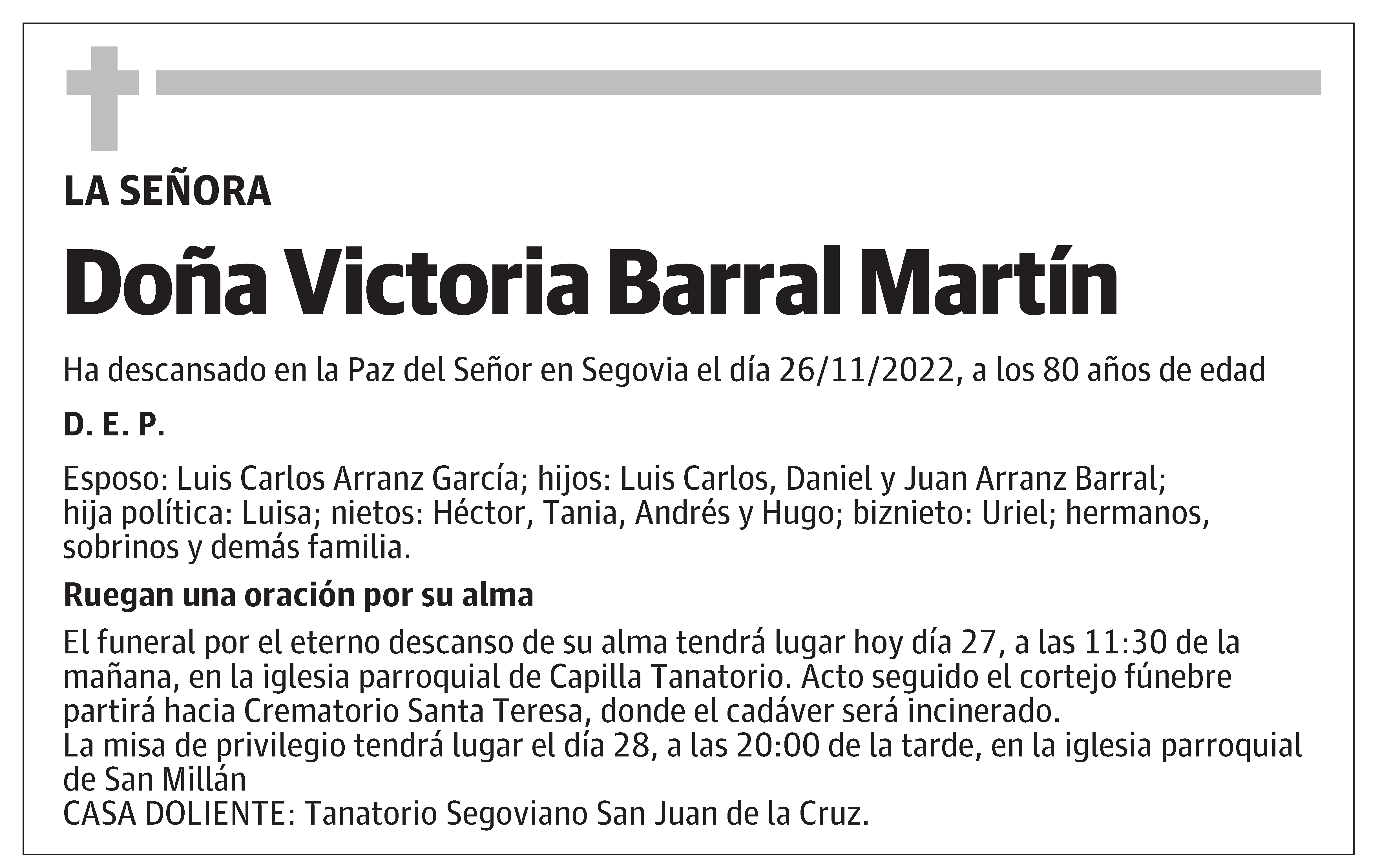 Victoria Barral Martín