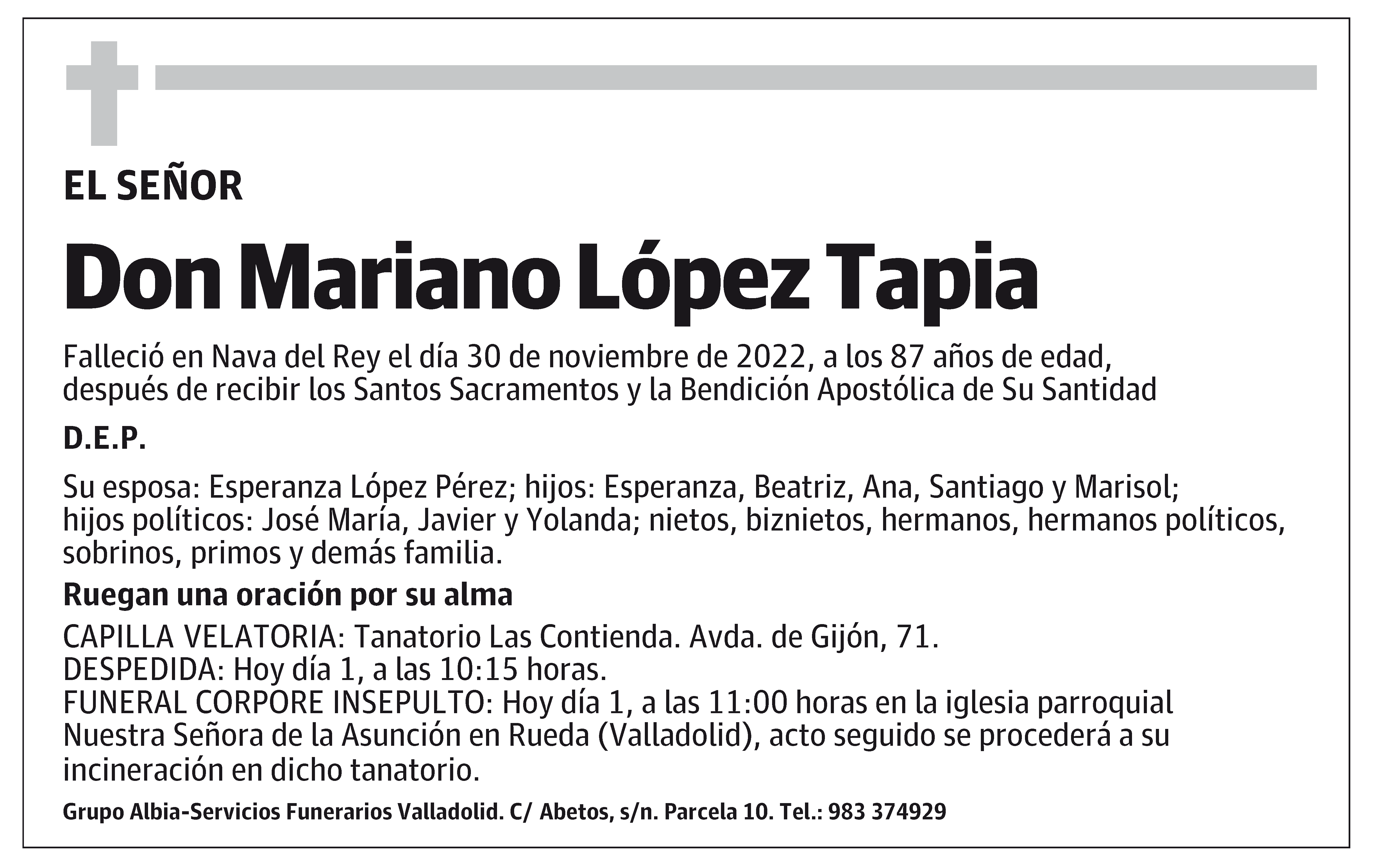 Mariano López Tapia