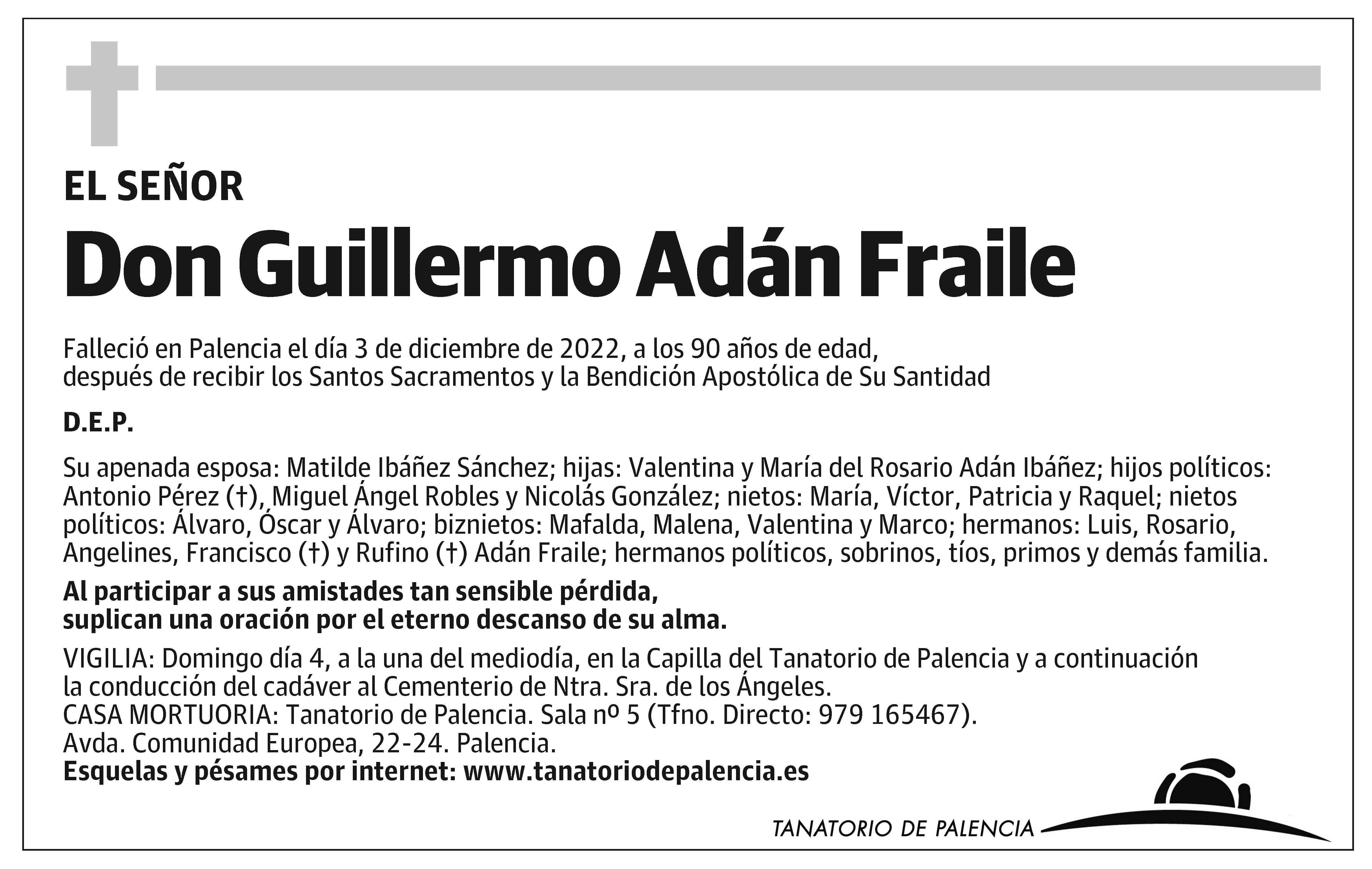 Guillermo Adán Fraile