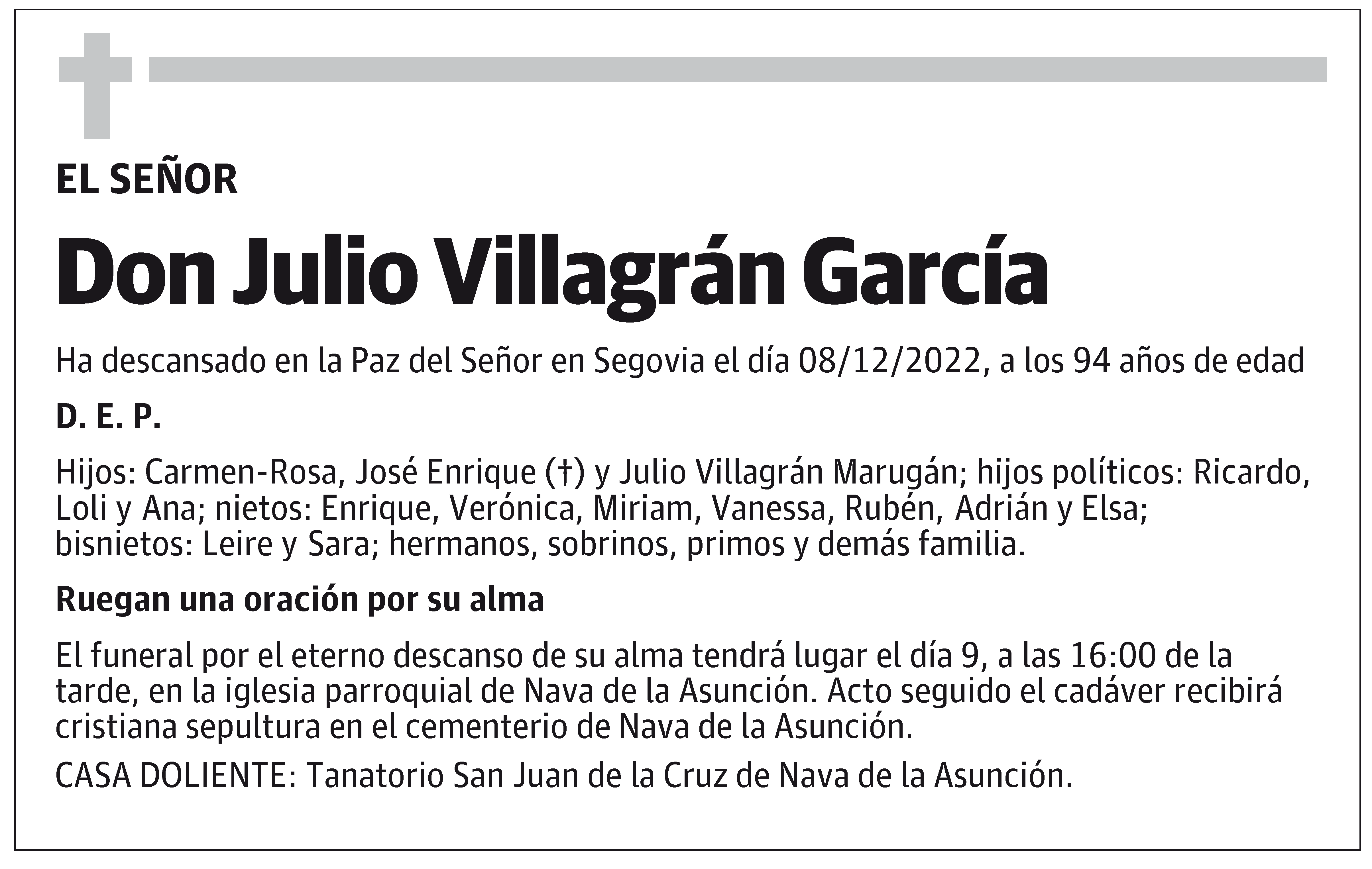 Julio Villagrán García