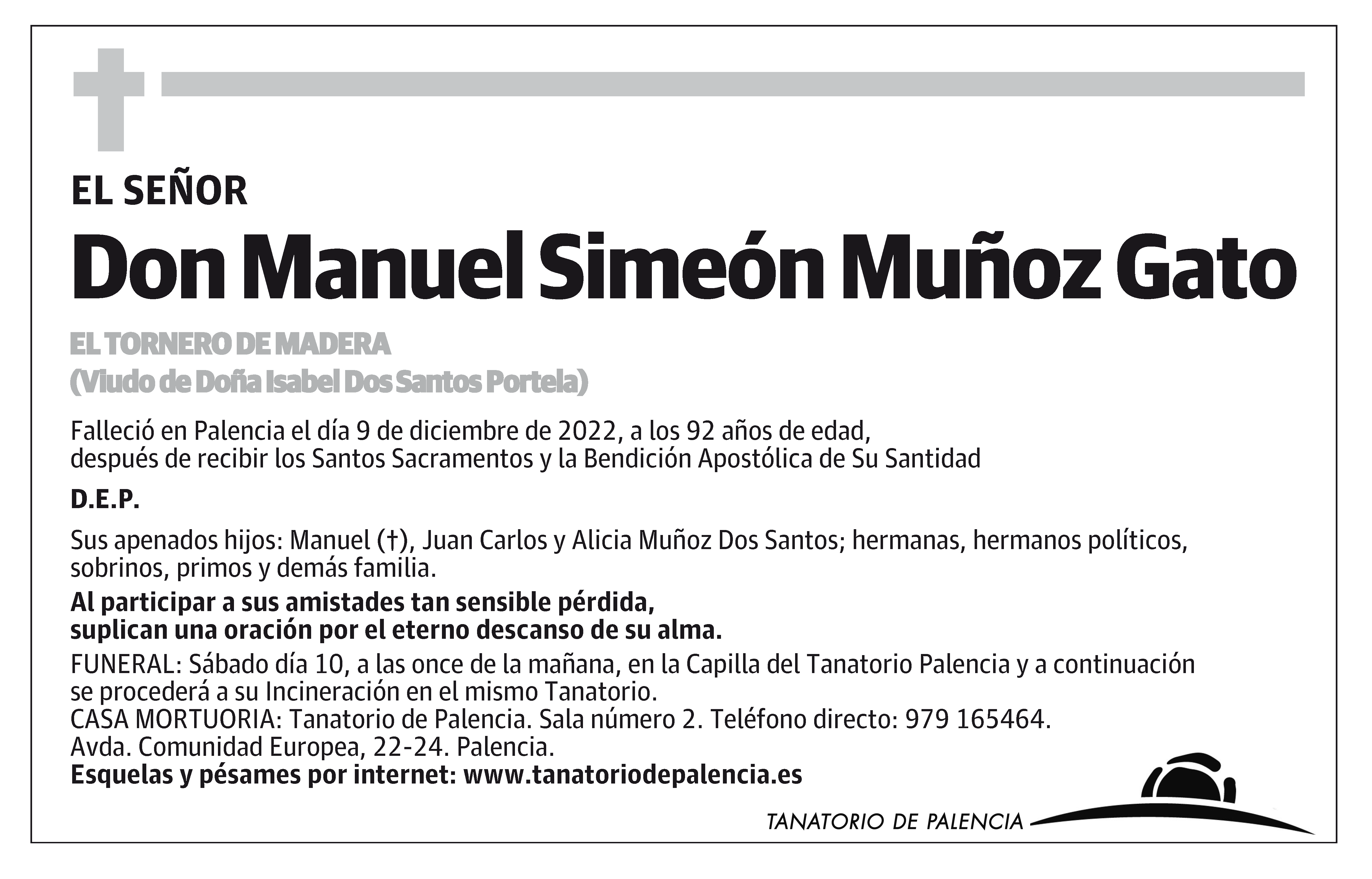 Manuel Simeón Muñoz Gato