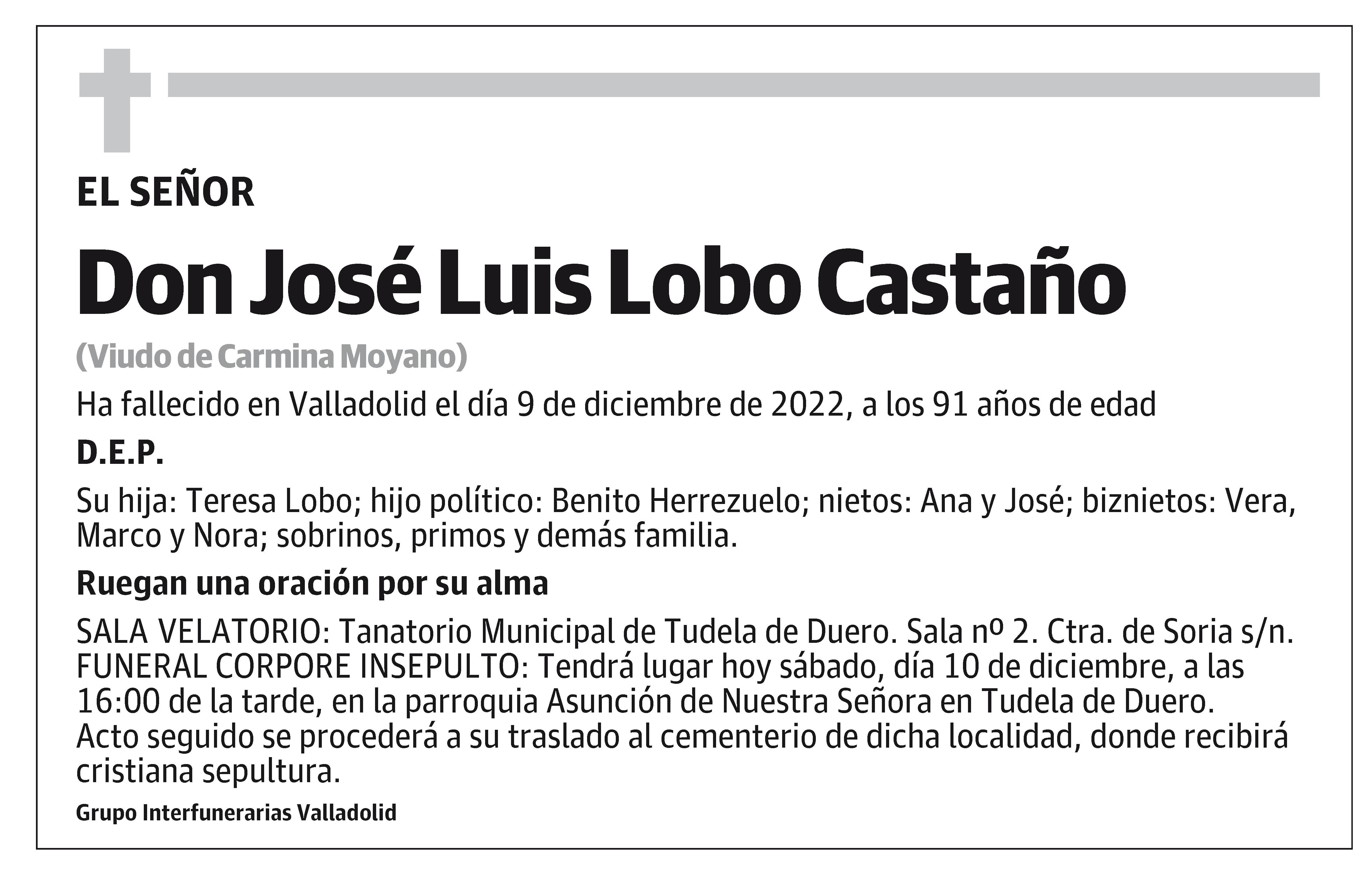 José Luis Lobo Castaño