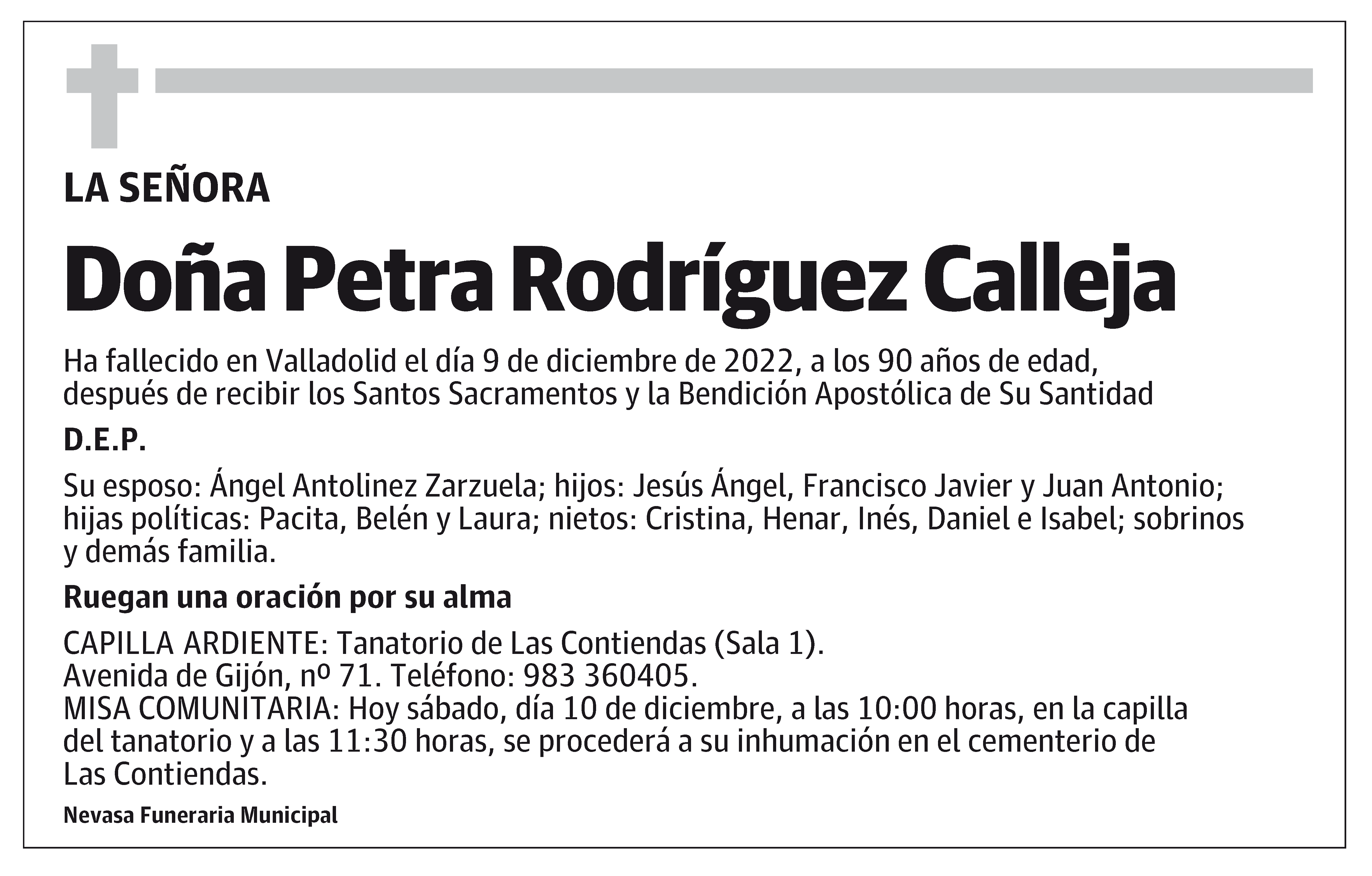 Petra Rodríguez Calleja
