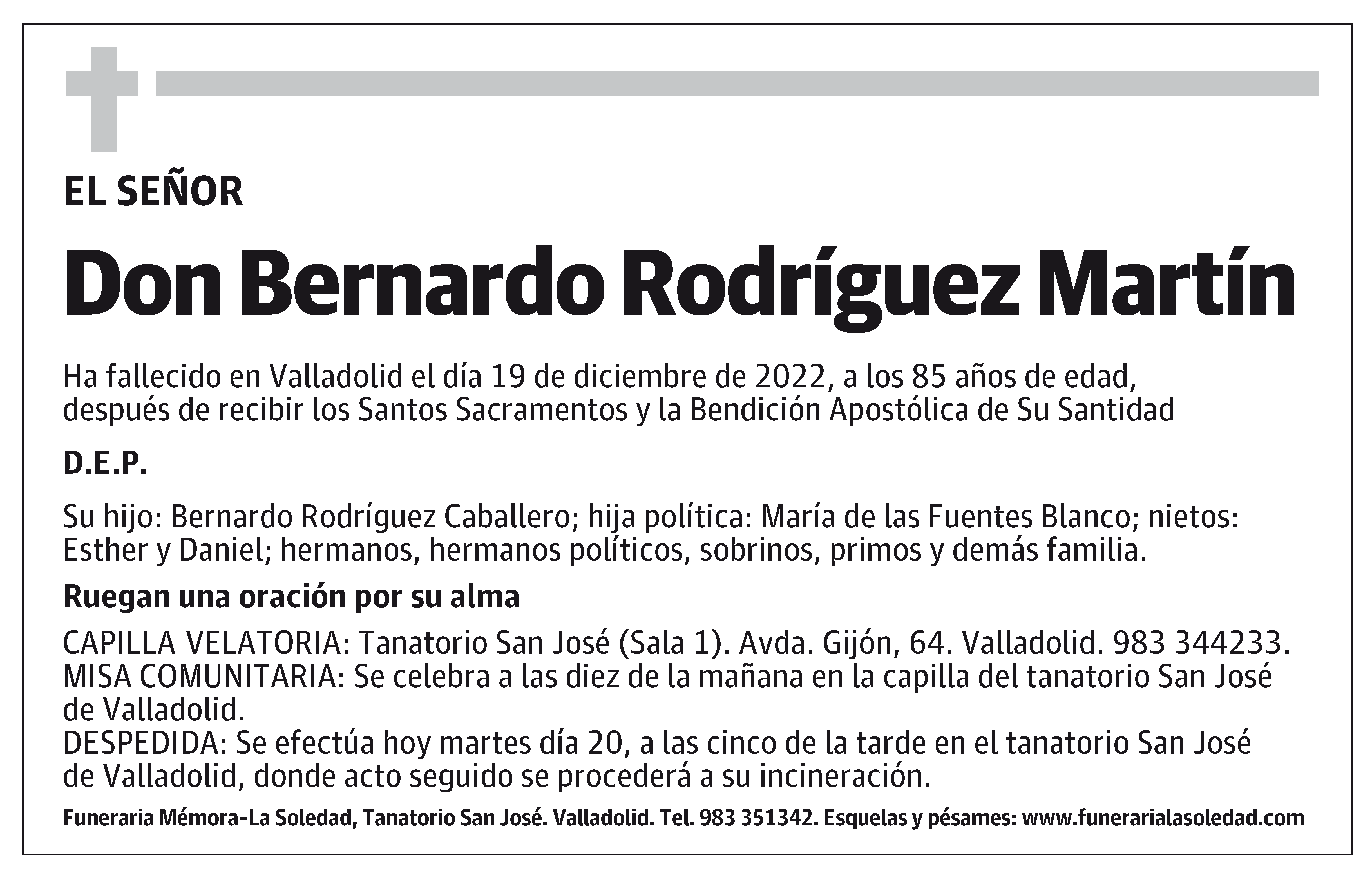 Bernardo Rodríguez Martín