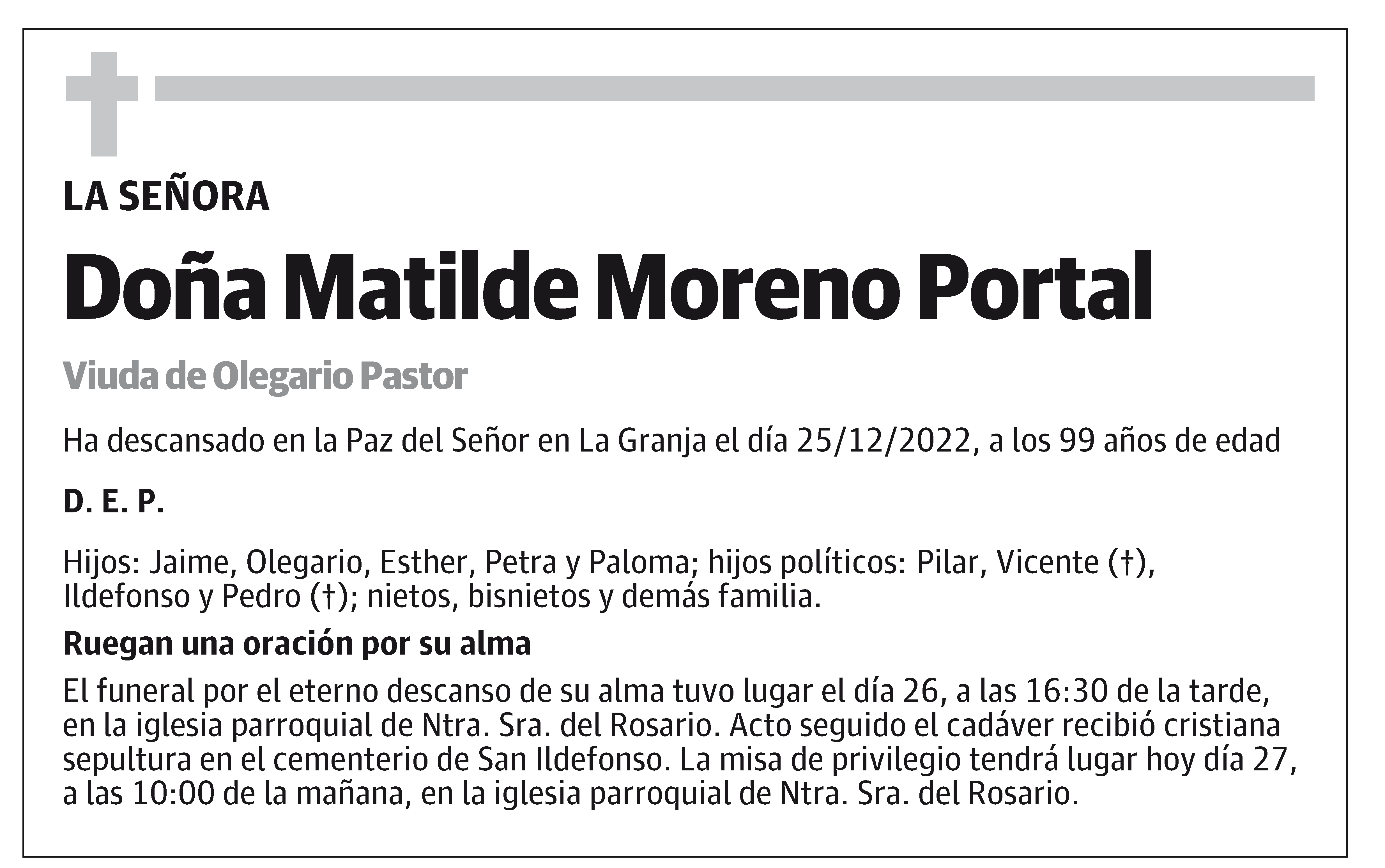 Matilde Moreno Portal