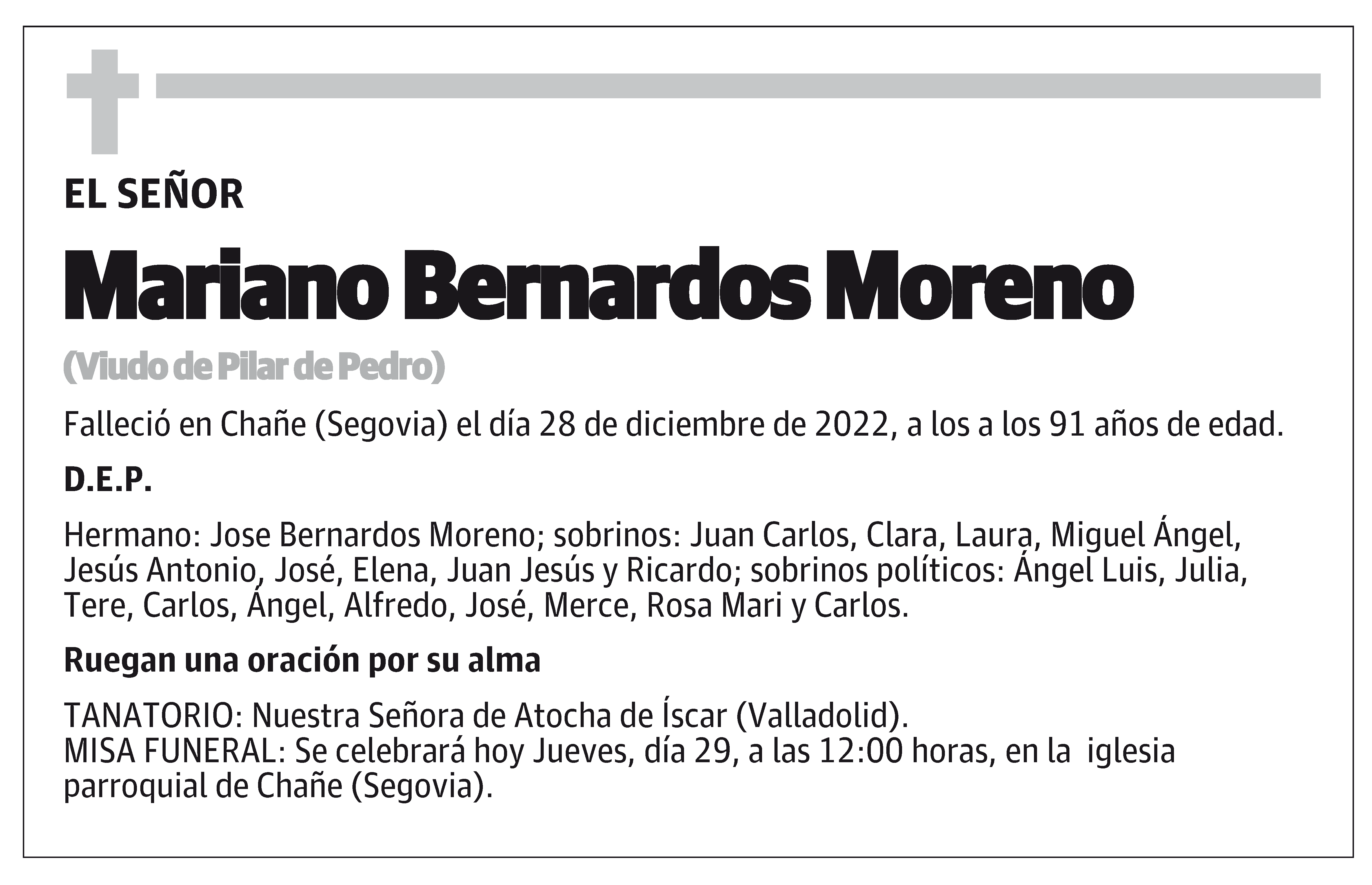 Mariano Bernardos Moreno