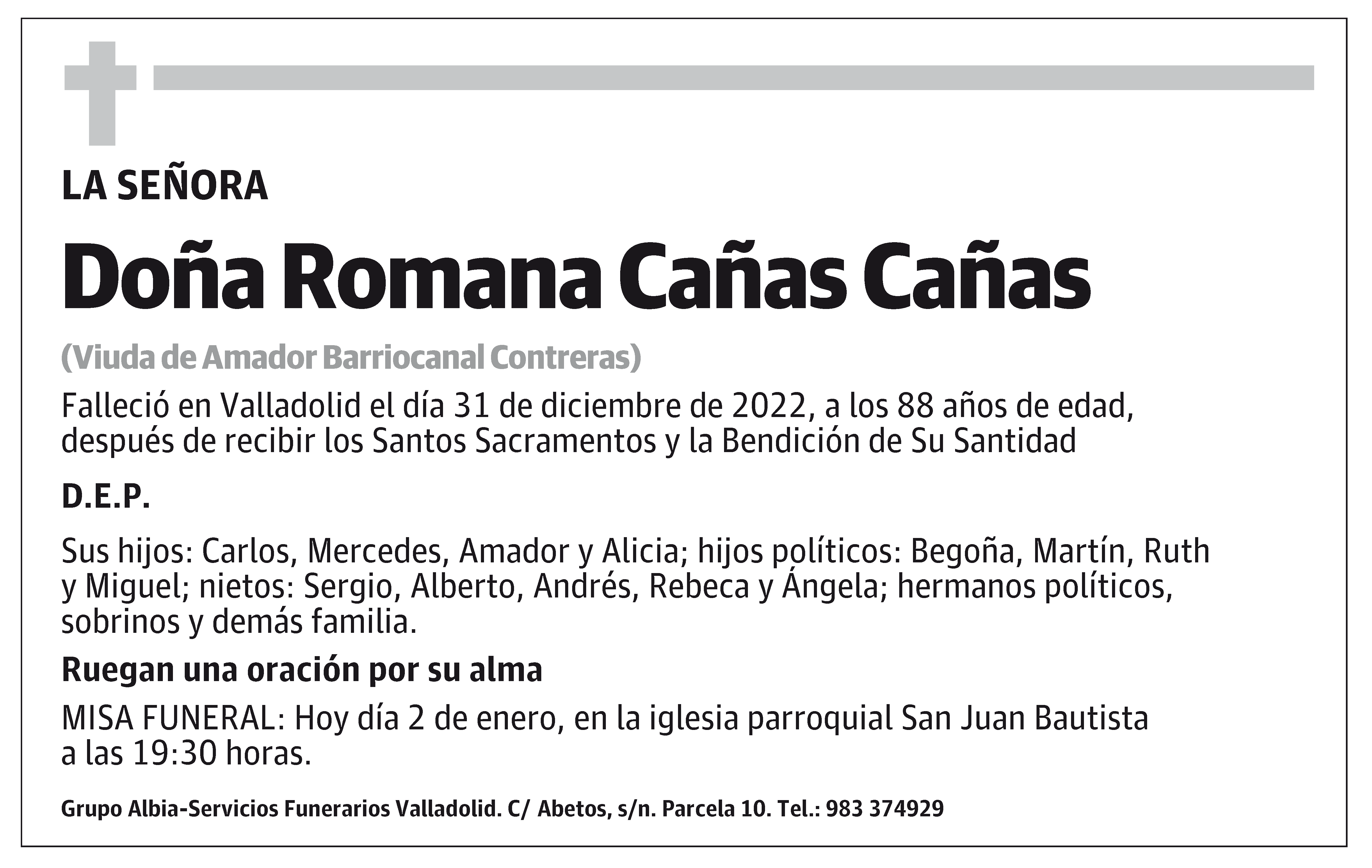 Romana Cañas Cañas