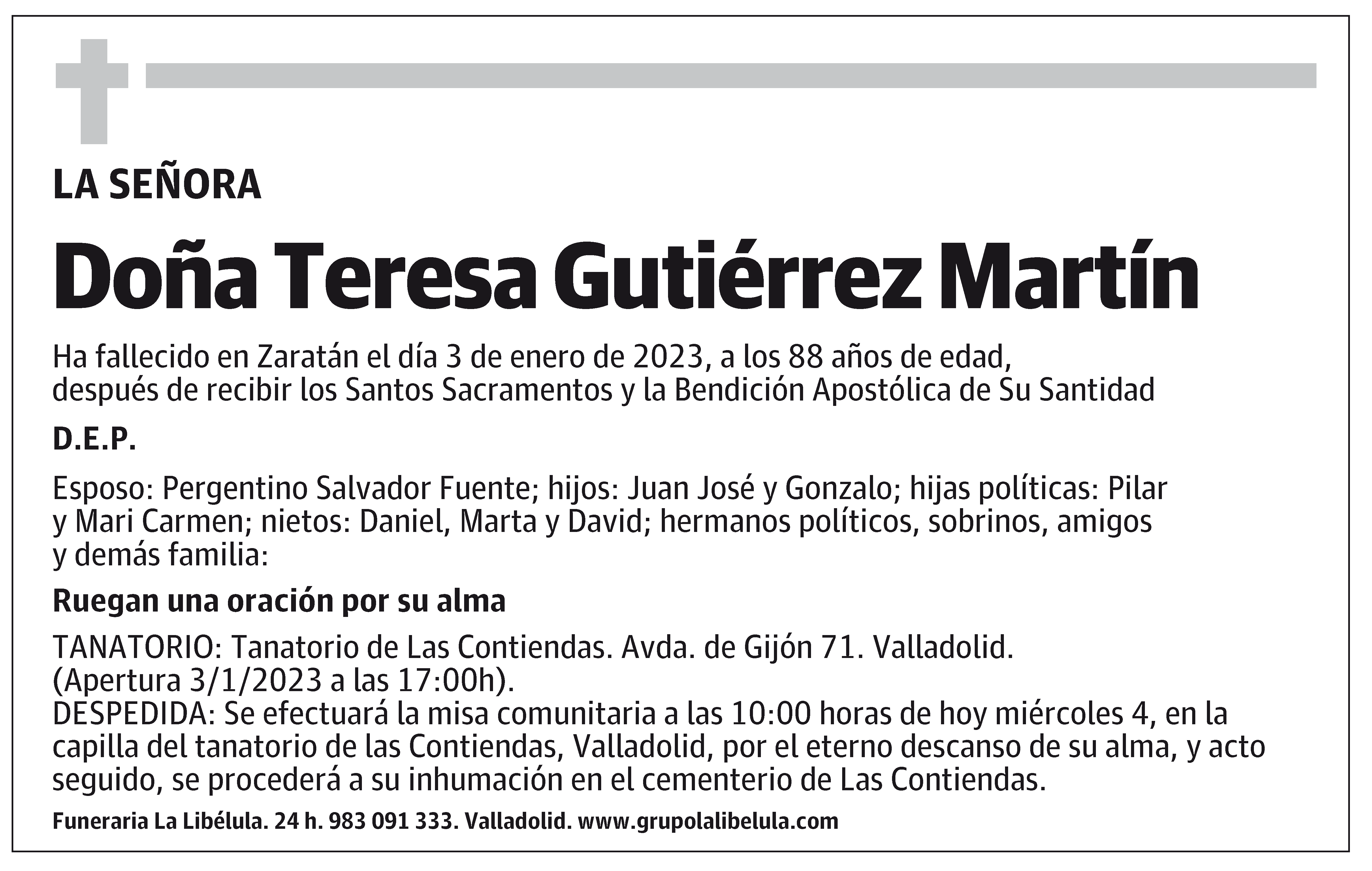 Teresa Gutiérrez Martín