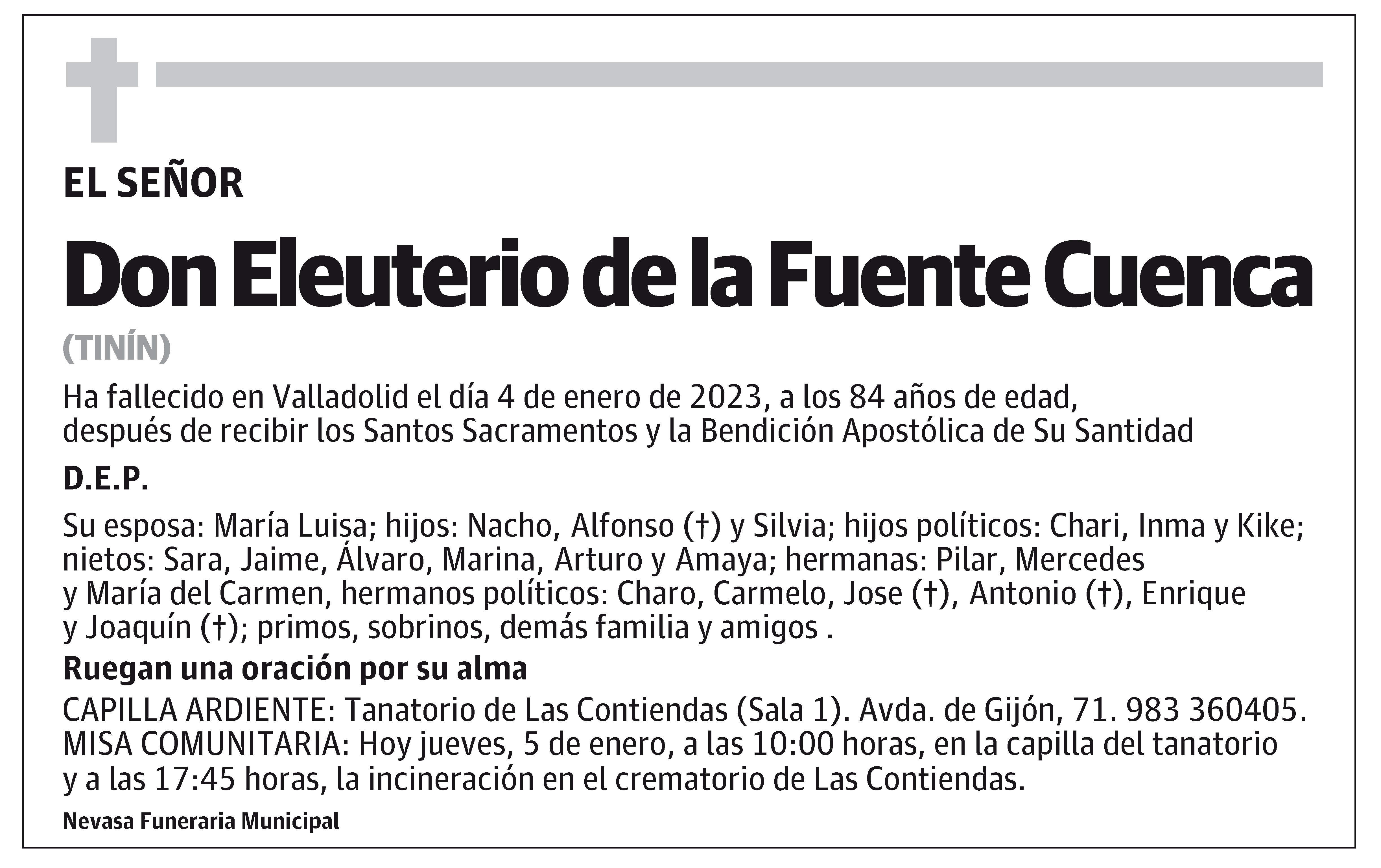 Eleuterio de la Fuente Cuenca